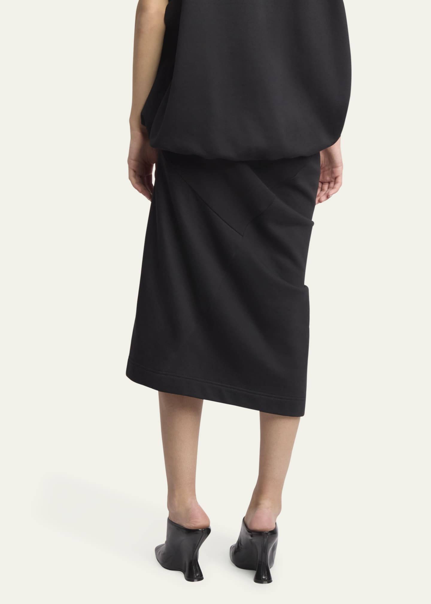 Dries Van Noten Harens Asymmetric Midi Skirt Image 3 of 5