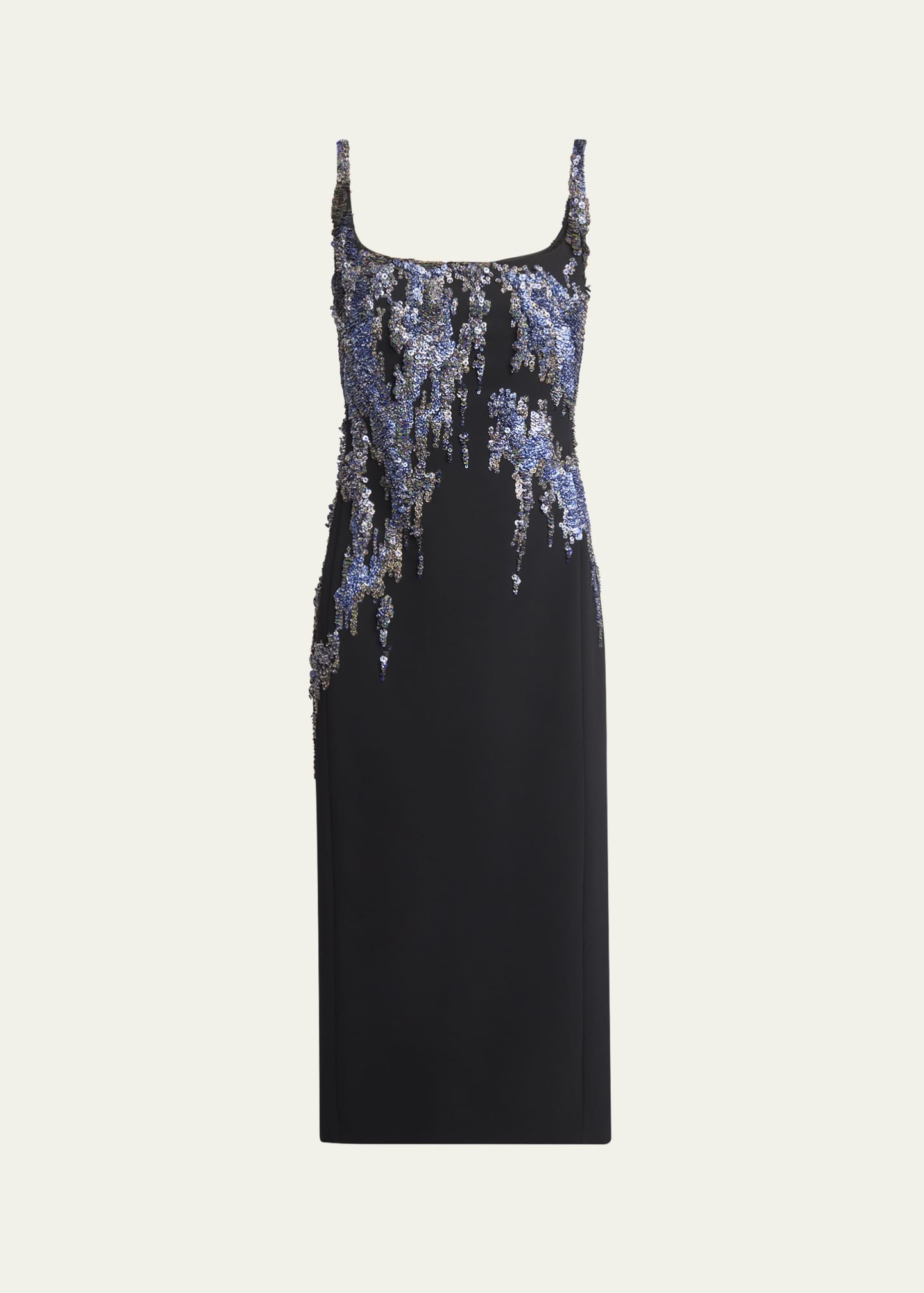 Dries Van Noten Debano Sequined Midi Dress Image 1 of 5