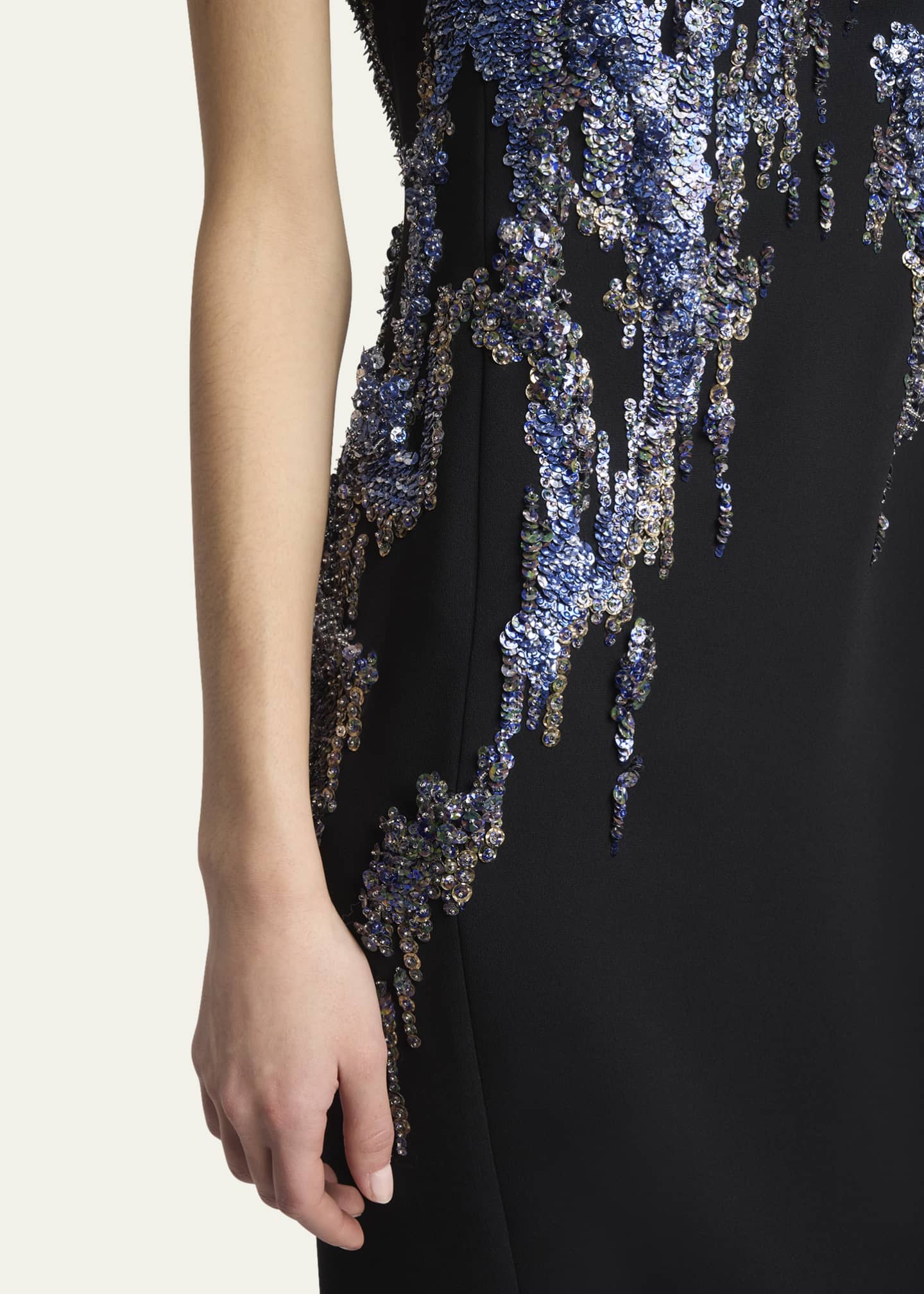 Dries Van Noten Debano Sequined Midi Dress Image 5 of 5