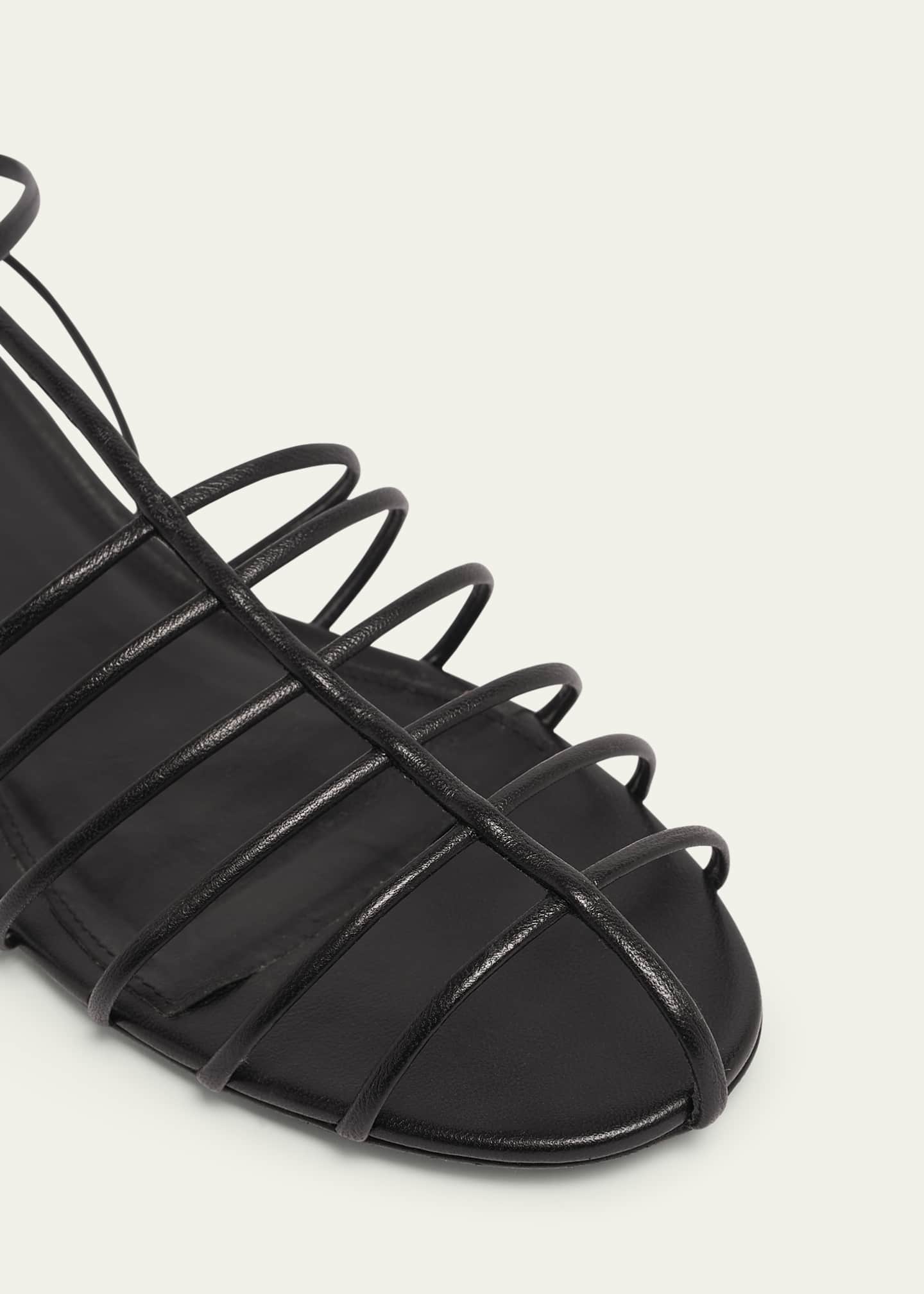 Caged gladiator sandals store