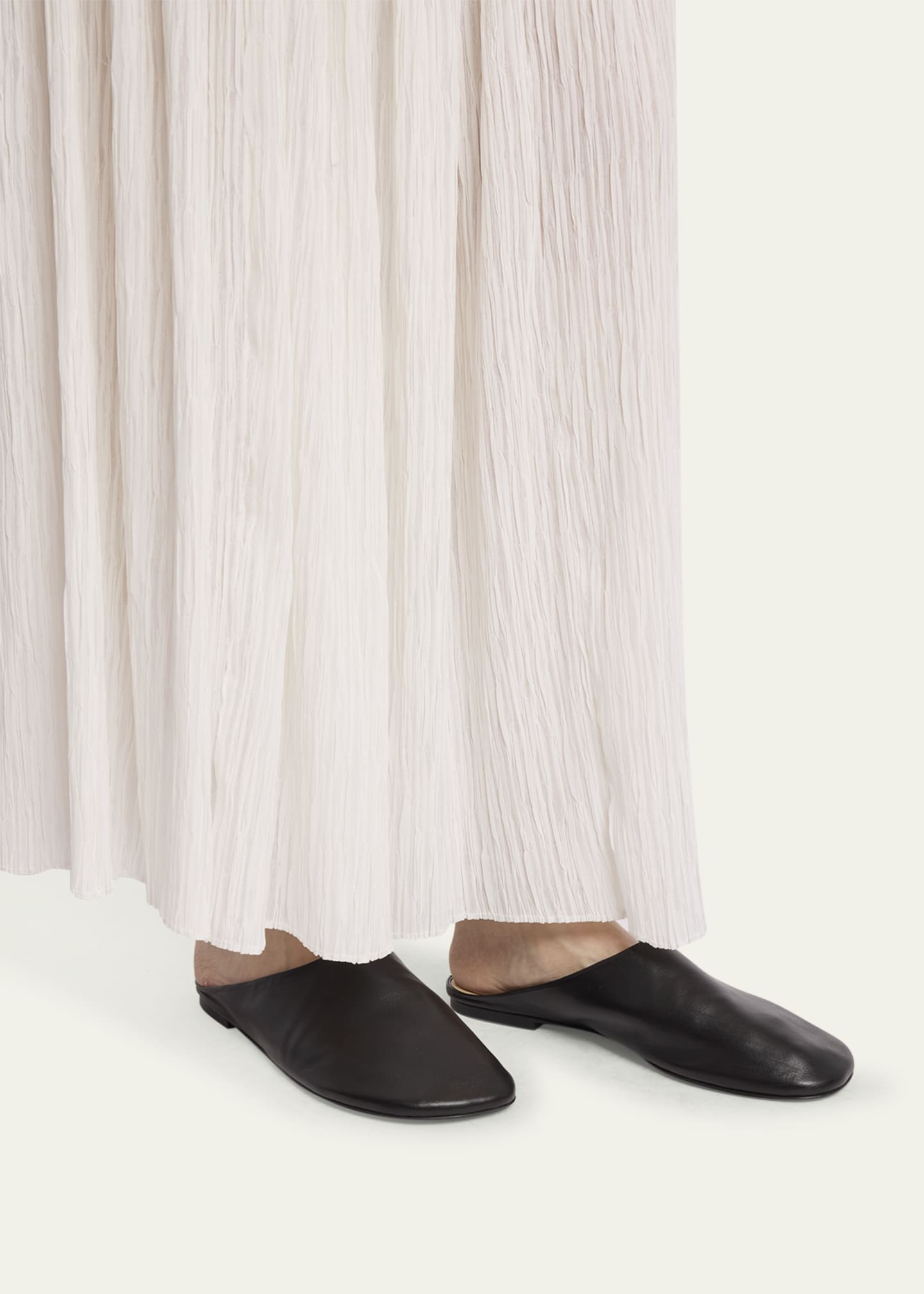 Proenza Schouler Glove Lambskin Leather Ballerina Mules Image 2 of 5