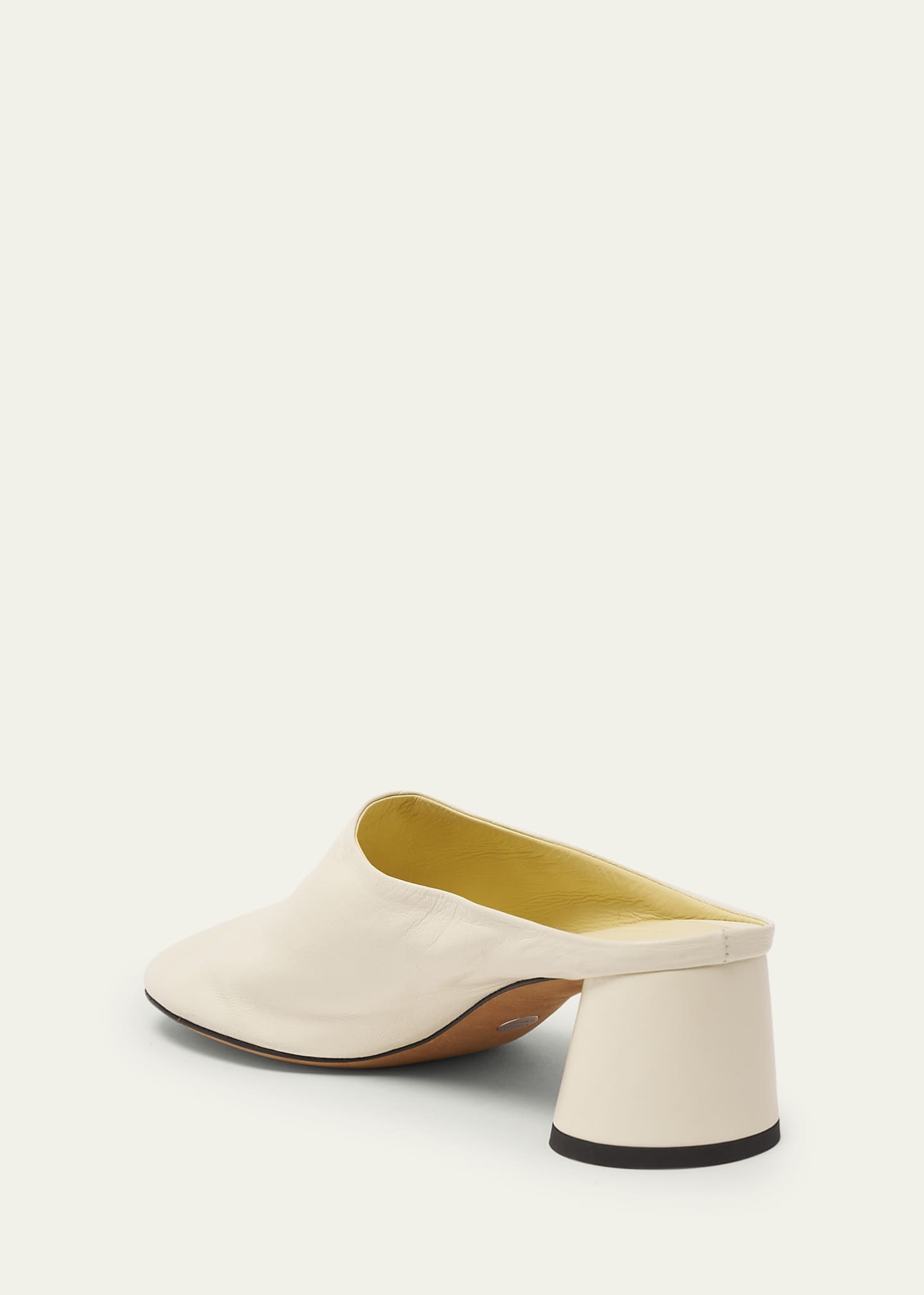 Proenza Schouler Glove Lambskin Block-Heel Mules Image 2 of 3