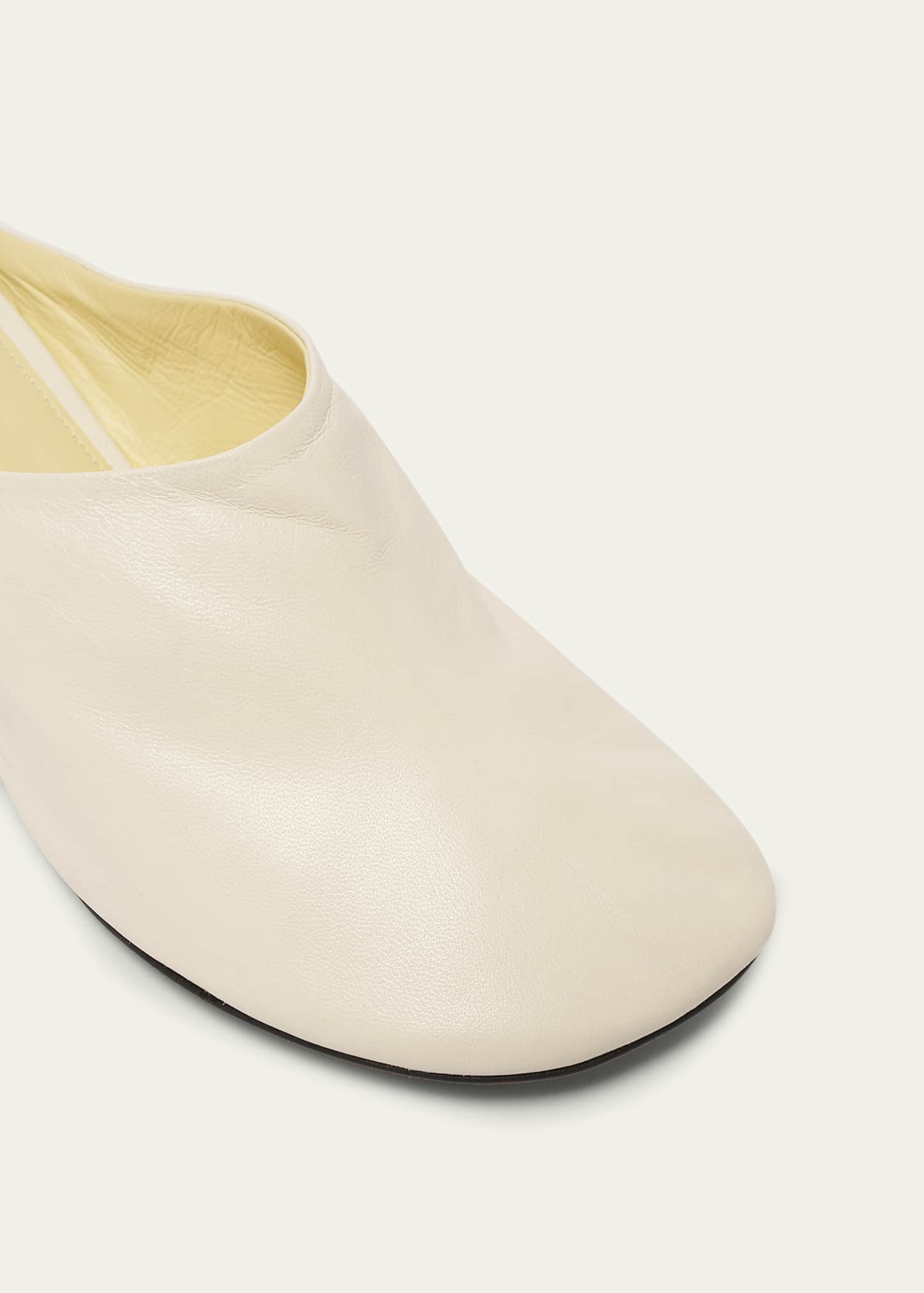 Proenza Schouler Glove Lambskin Block-Heel Mules Image 3 of 3