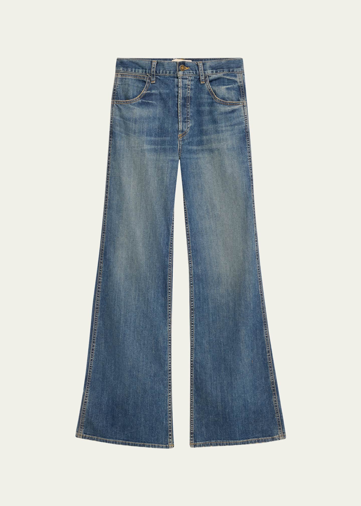 Nili Lotan Terrell Flared Jeans Image 1 of 5