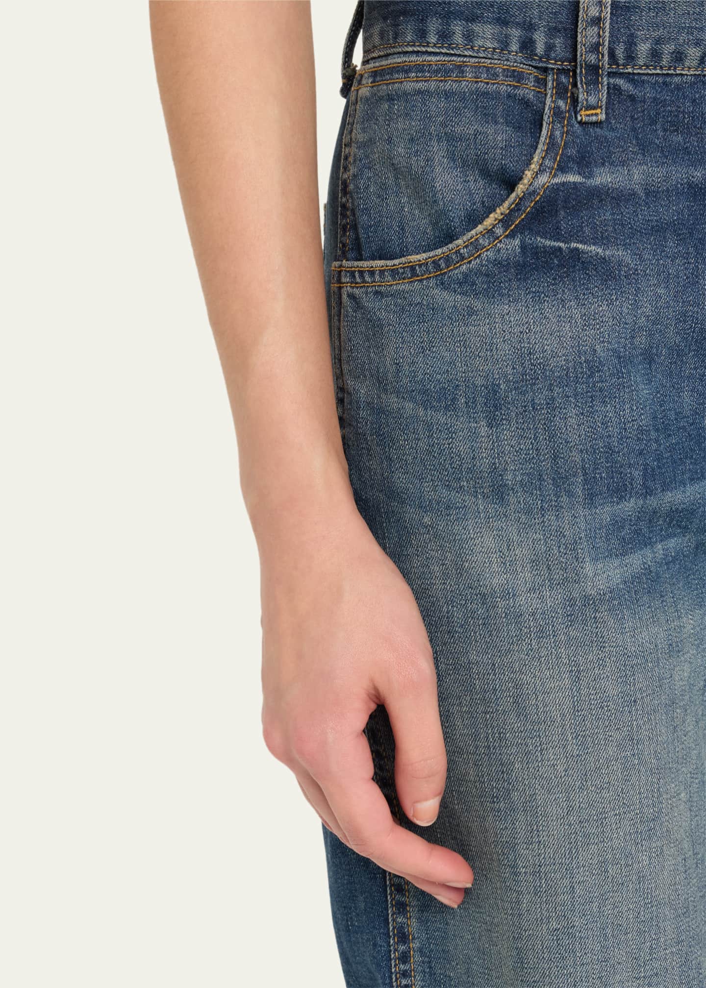 Nili Lotan Terrell Flared Jeans Image 5 of 5