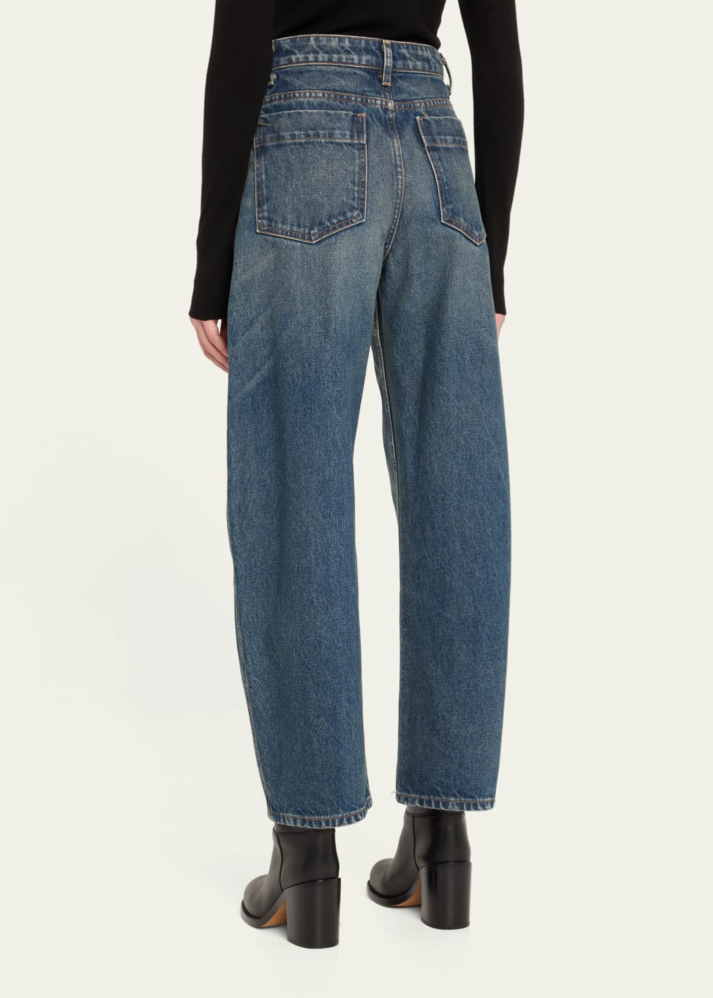 Nili Lotan Otis Barrel Jeans Image 3 of 5