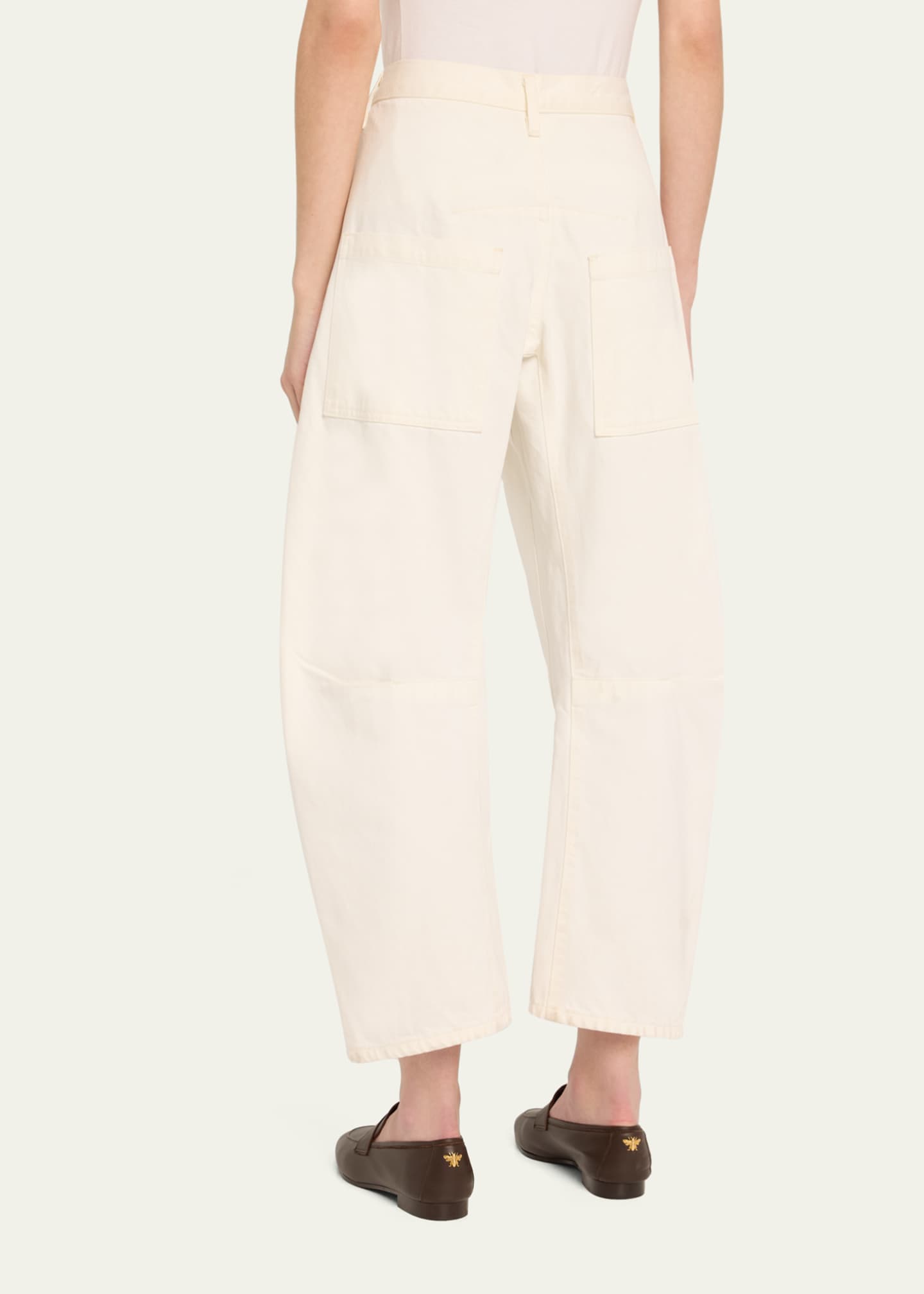 Nili Lotan Shon Barrel Jeans Image 3 of 5