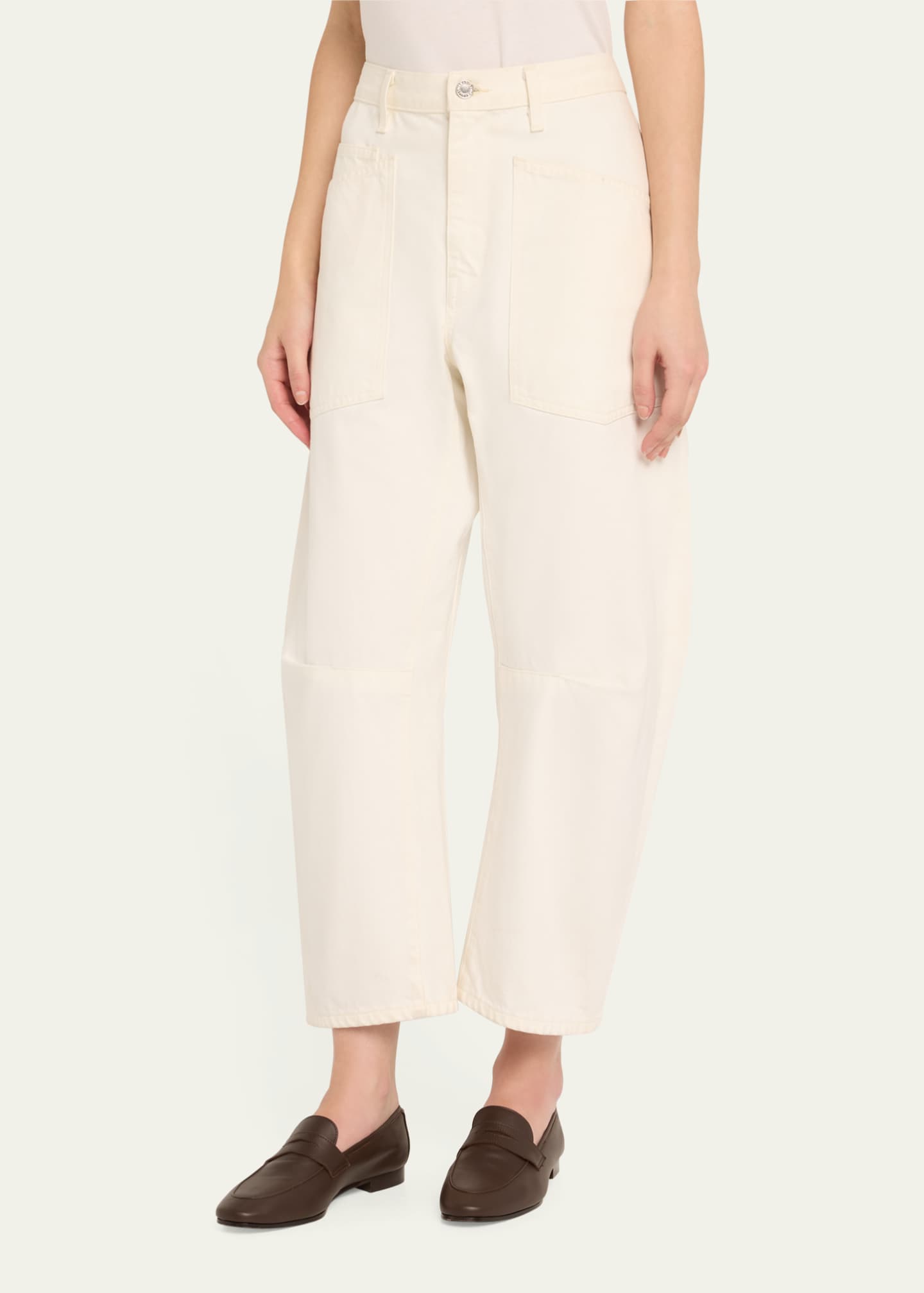Nili Lotan Shon Barrel Jeans Image 4 of 5