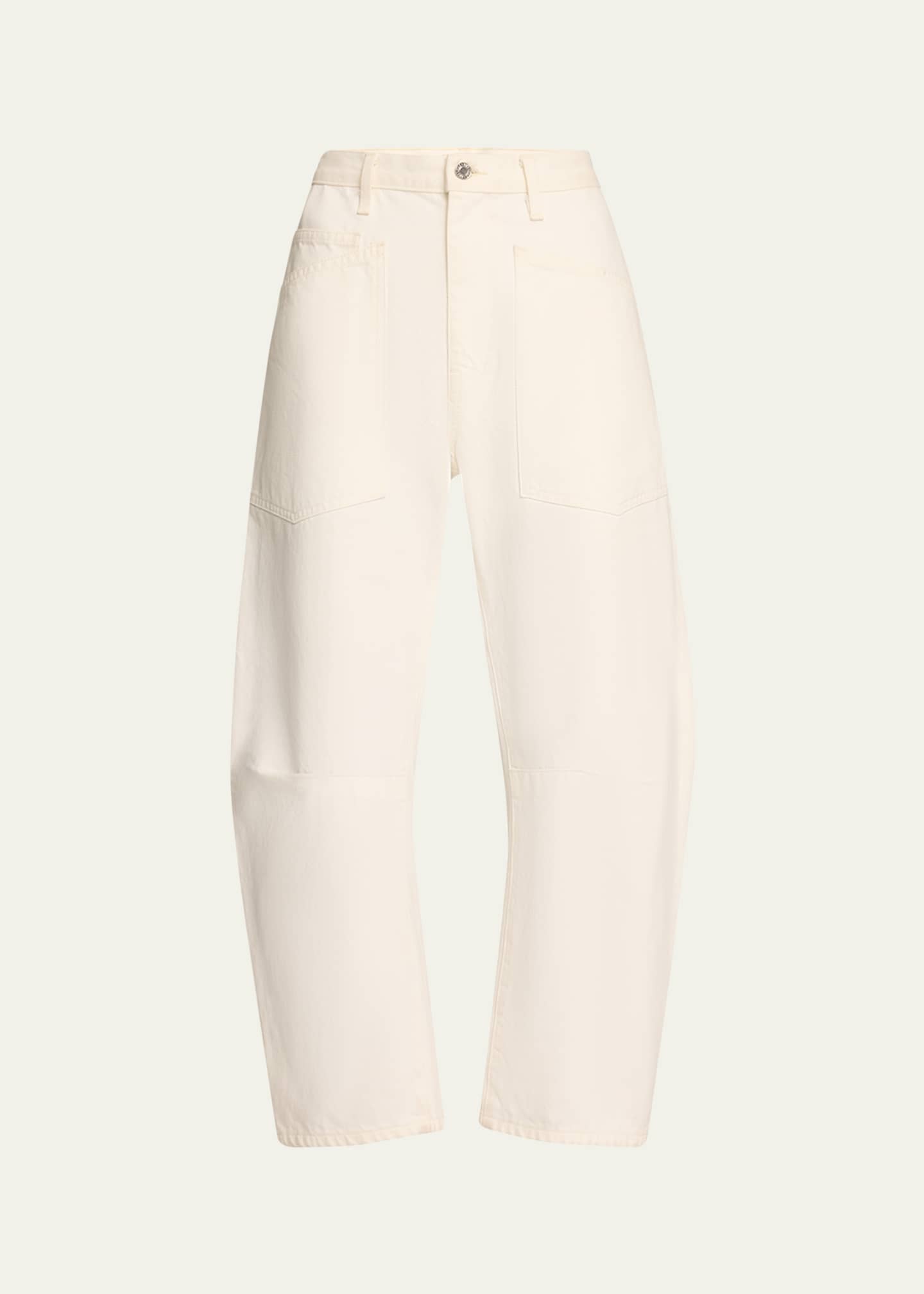 Nili Lotan Shon Barrel Jeans Image 1 of 5