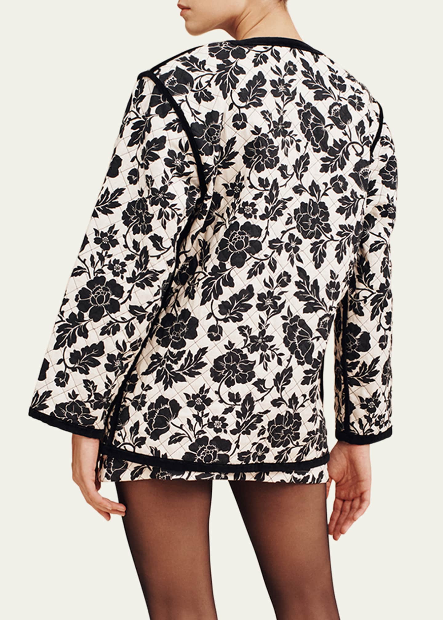 Romeo Reversible Floral Jacket - Thumbnail 3