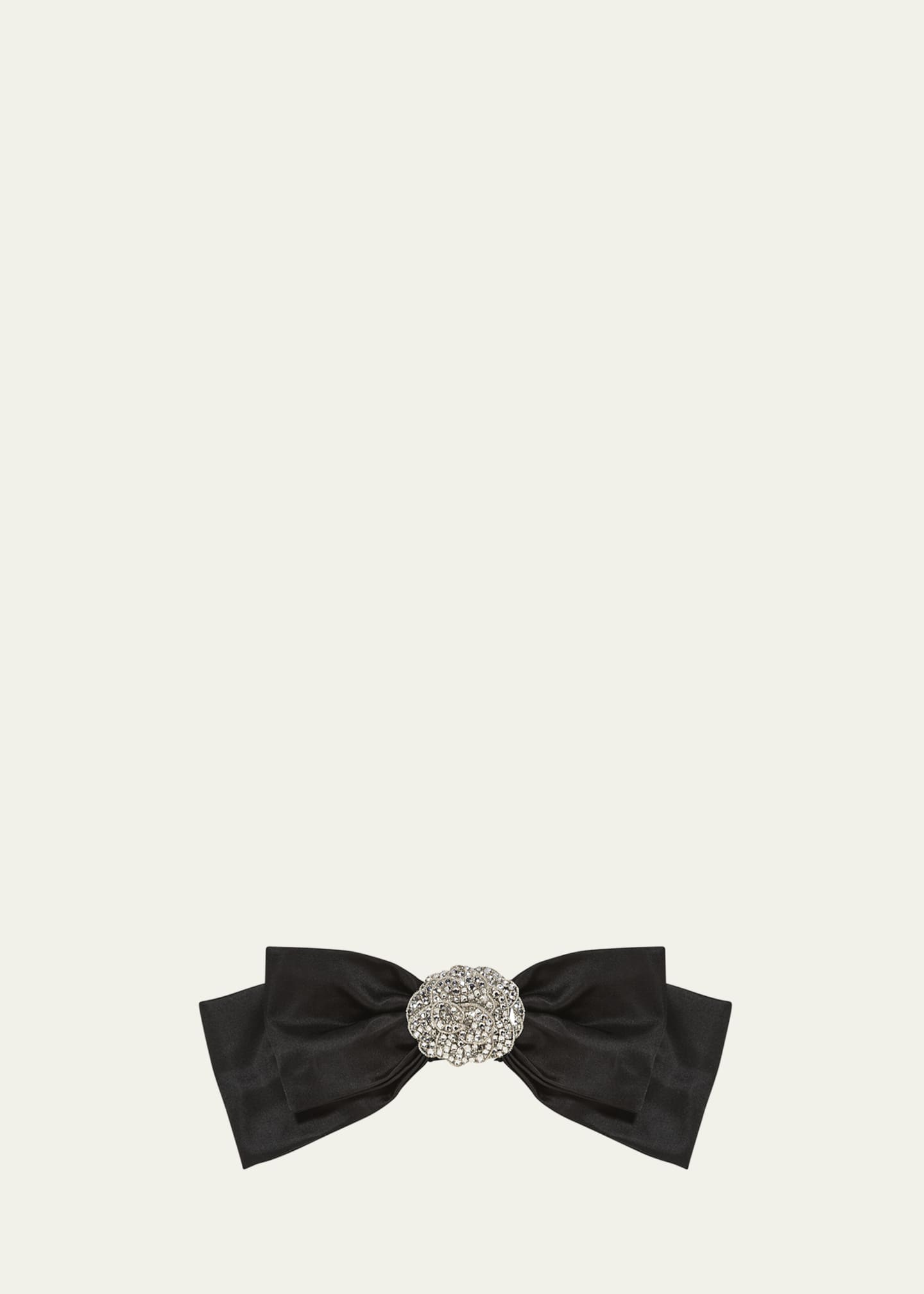 Jennifer Behr Gillian Bow Embellished Barrette