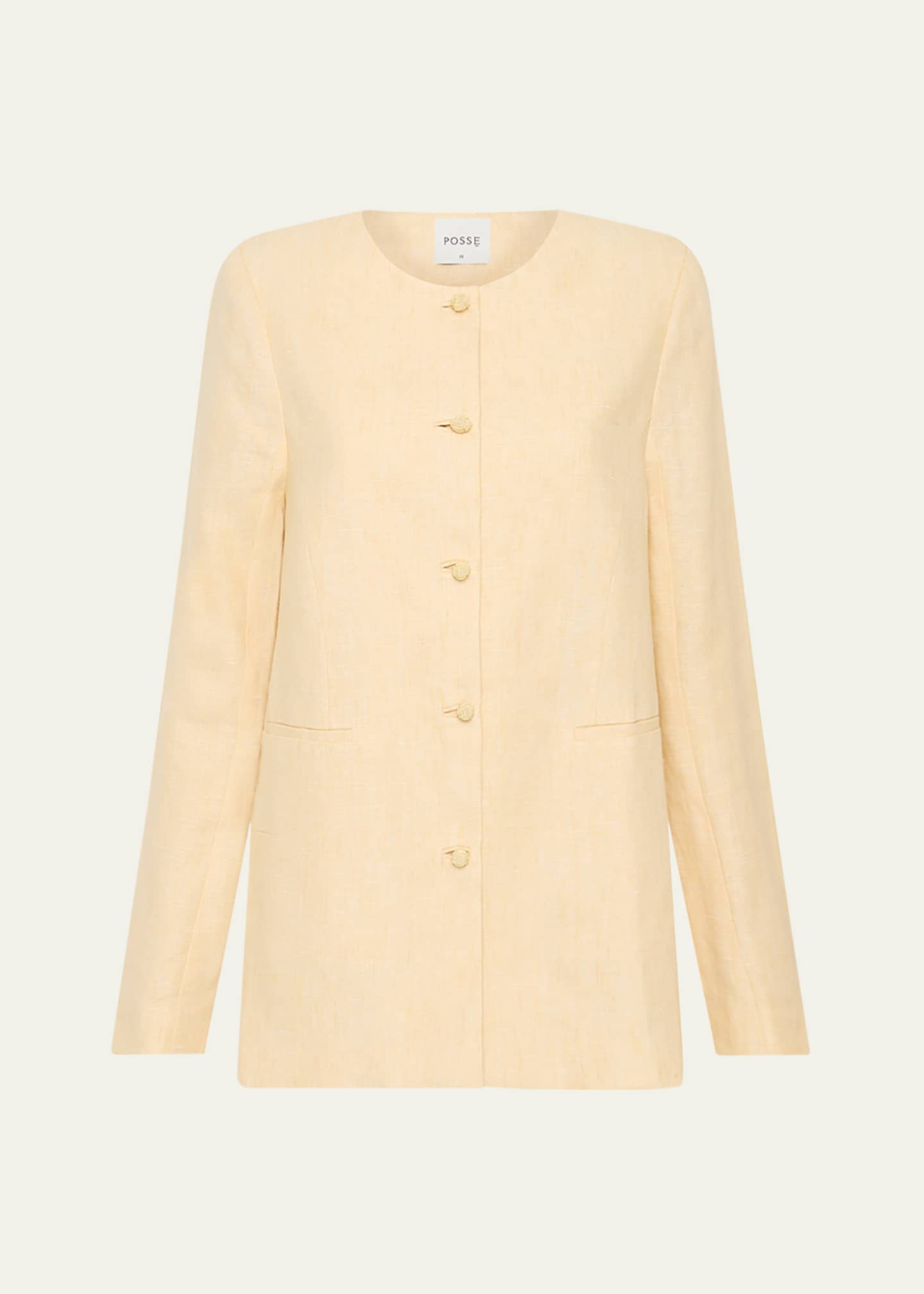 Rio Linen Shift Jacket