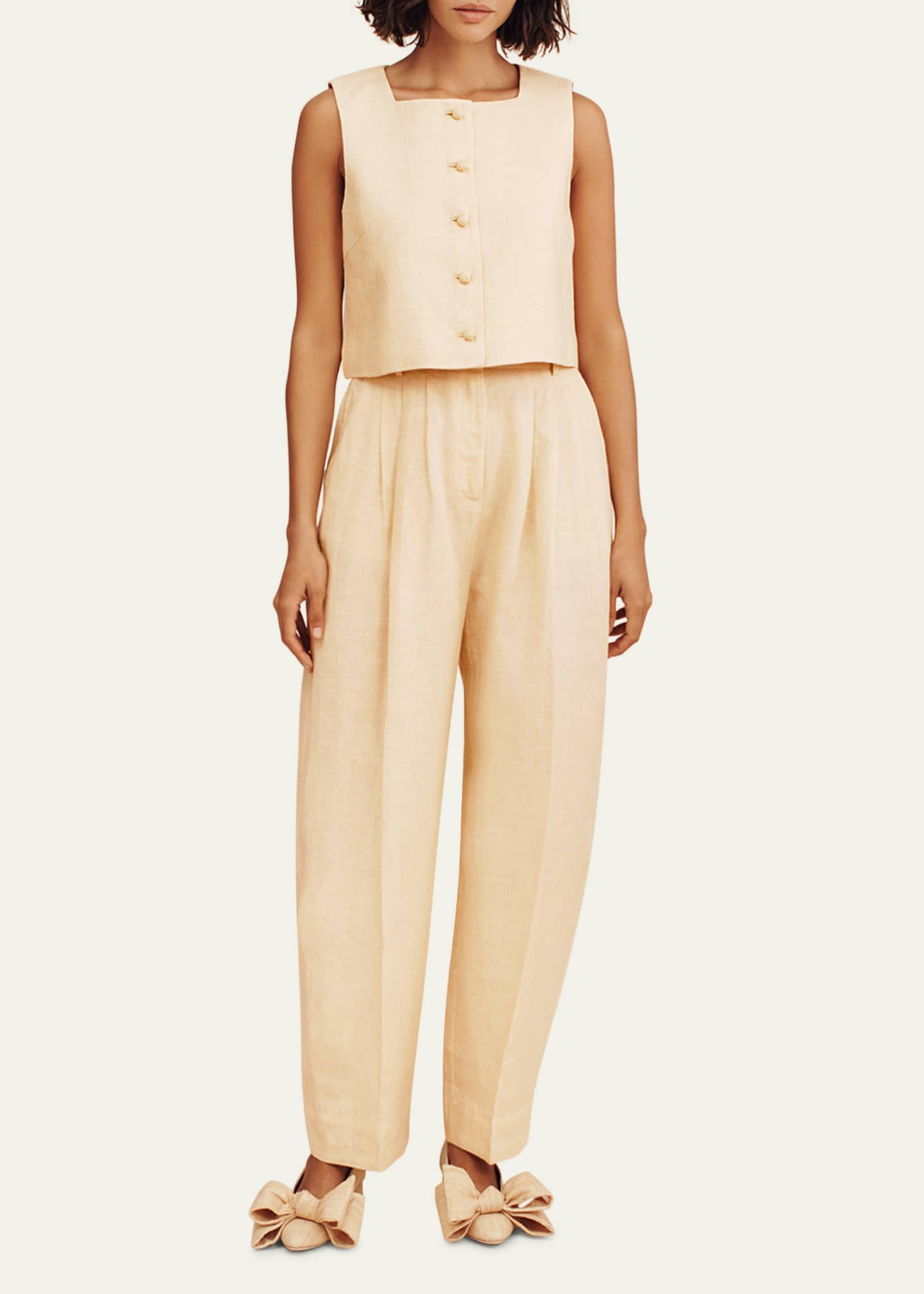 Posse Rio Linen Trousers Image 2 of 5