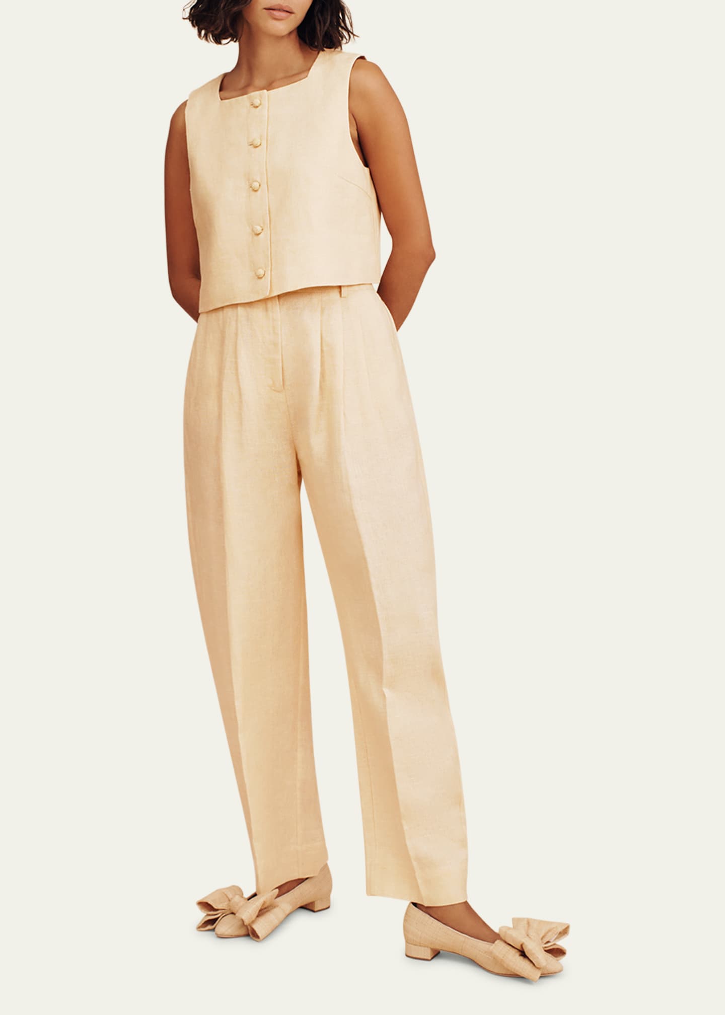 Posse Rio Linen Trousers Image 4 of 5