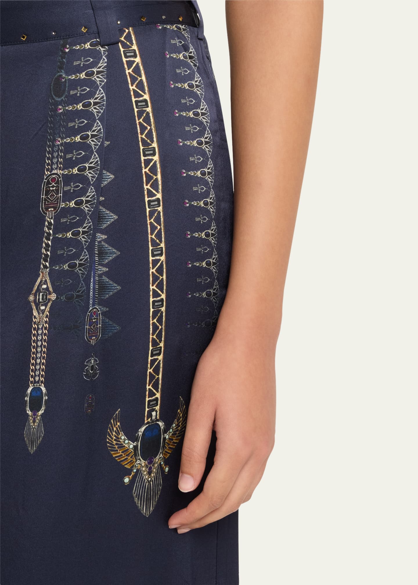 Camilla The Egypt Effect Silk Wide-Leg Pants Image 5 of 5