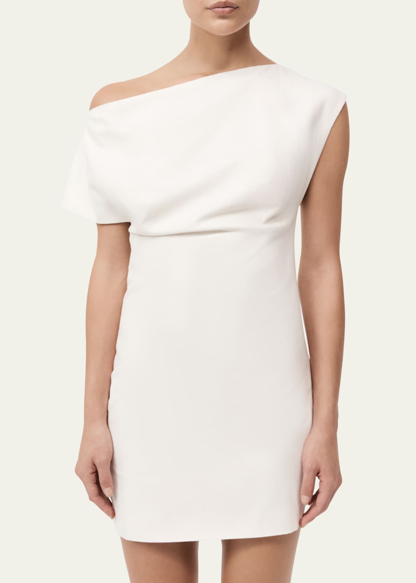 St. Agni Asymmetric Mini Dress Image 4 of 4