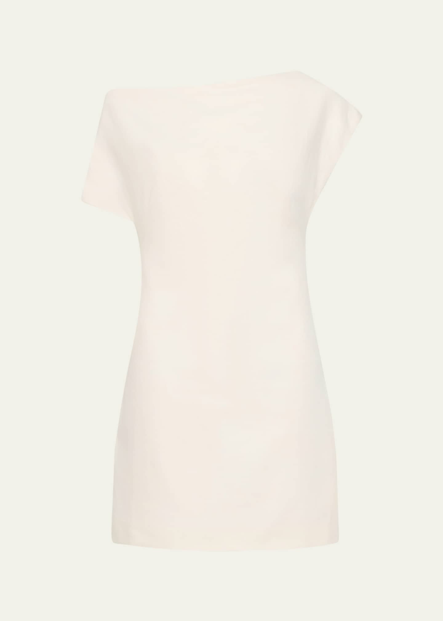 St. Agni Asymmetric Mini Dress Image 1 of 4