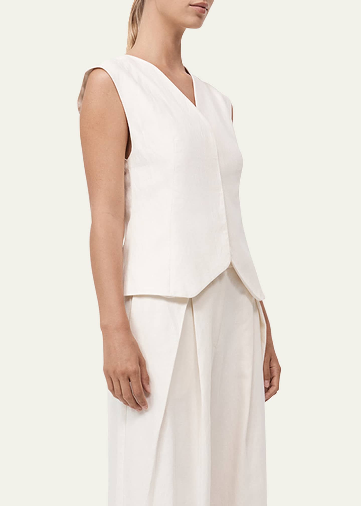 St. Agni Minimal Tailored Vest Image 4 of 4