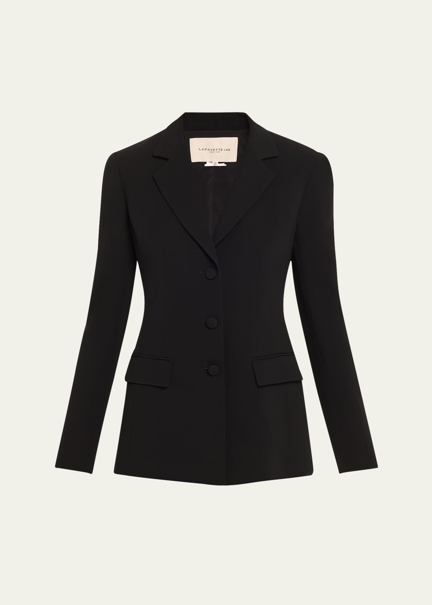 Lafayette 148 New York Single Breasted Tailored Blazer Bergdorf Goodman