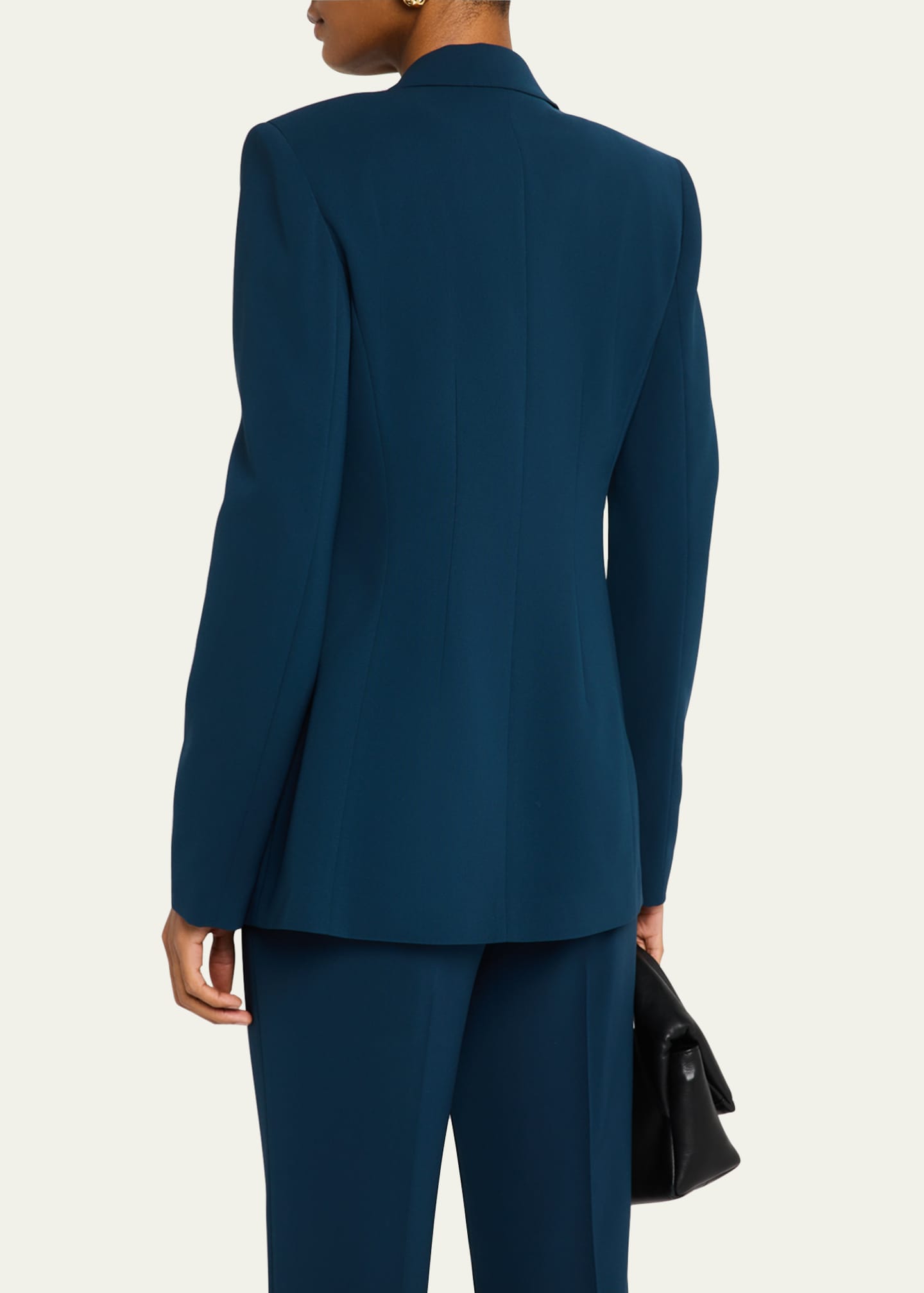 Single-Breasted Tailored Blazer