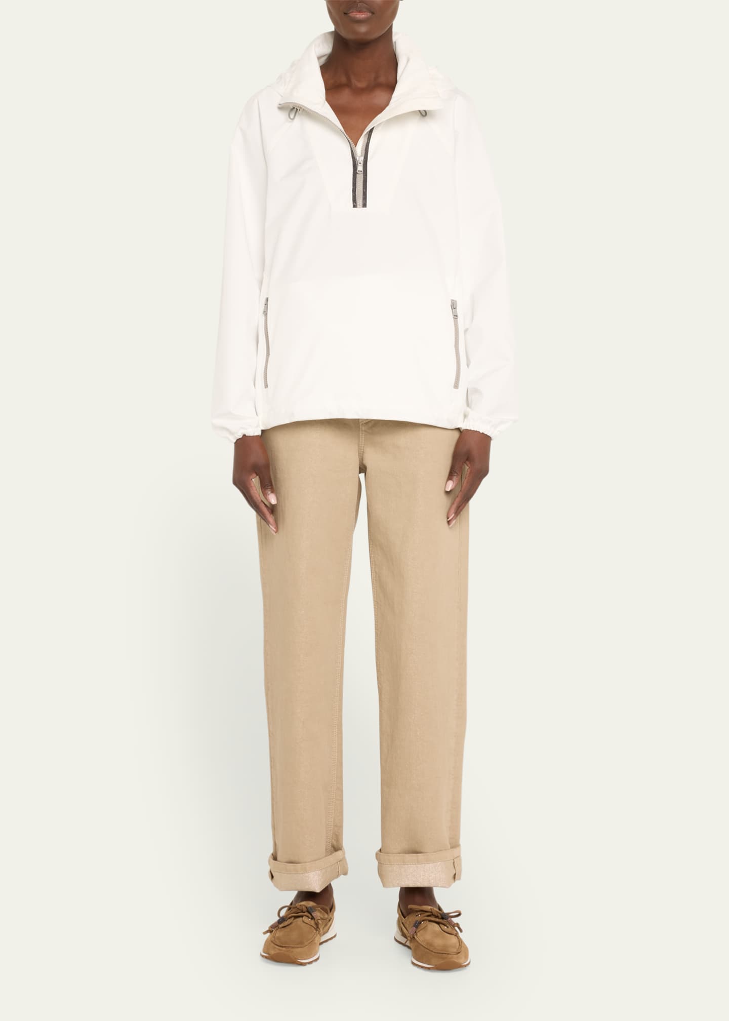 Brunello Cucinelli Hooded Active Zip Anorak Image 2 of 5