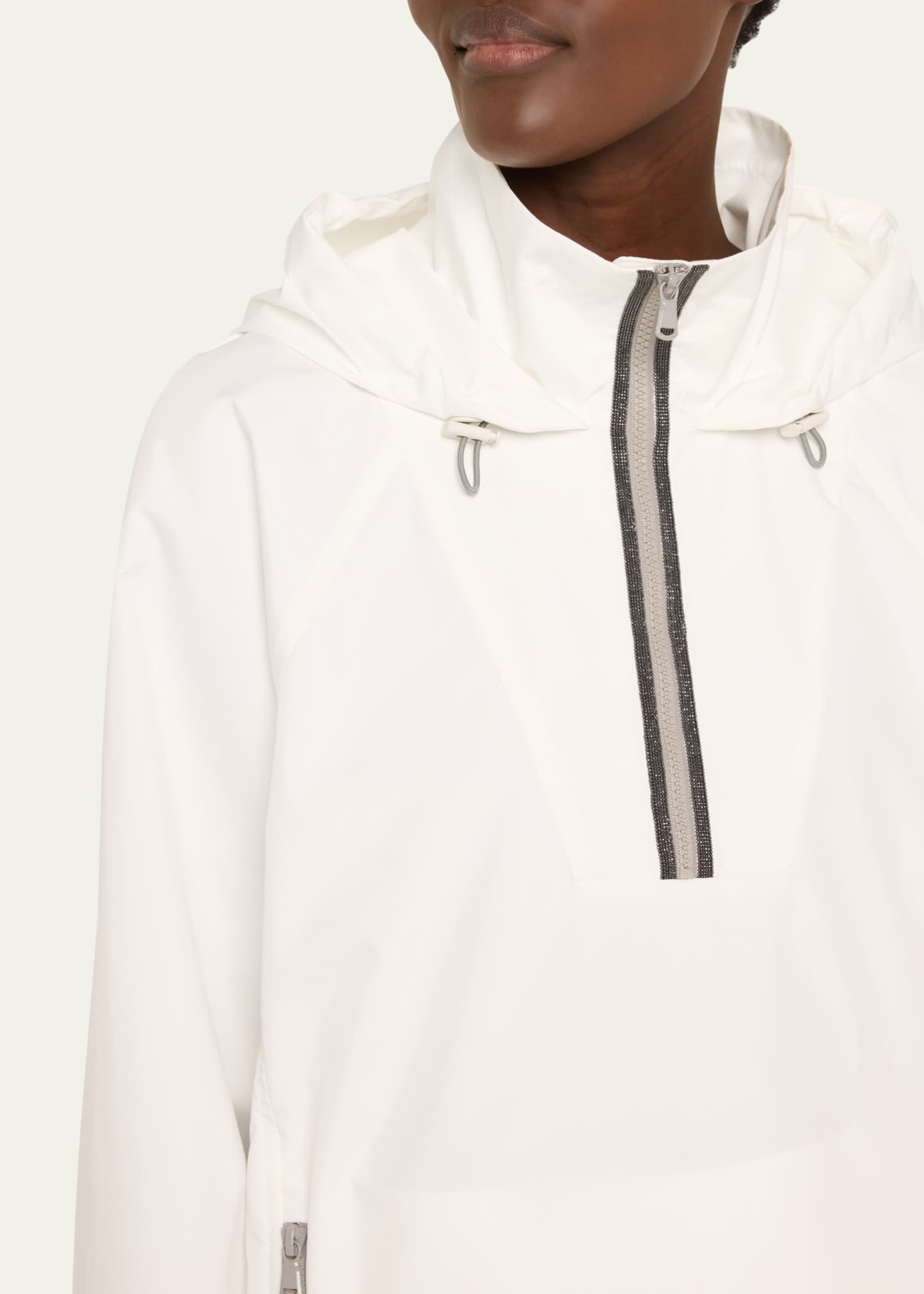 Brunello Cucinelli Hooded Active Zip Anorak Image 5 of 5