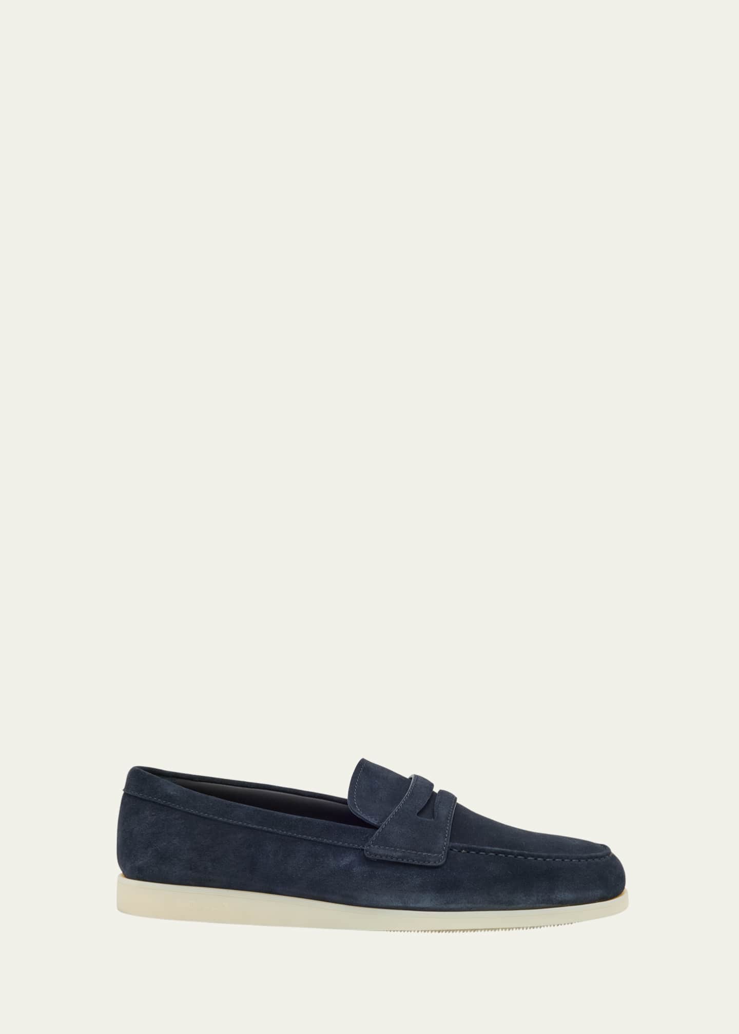 Church's Men's Portsmouth Suede Penny Loafers Image 1 of 4