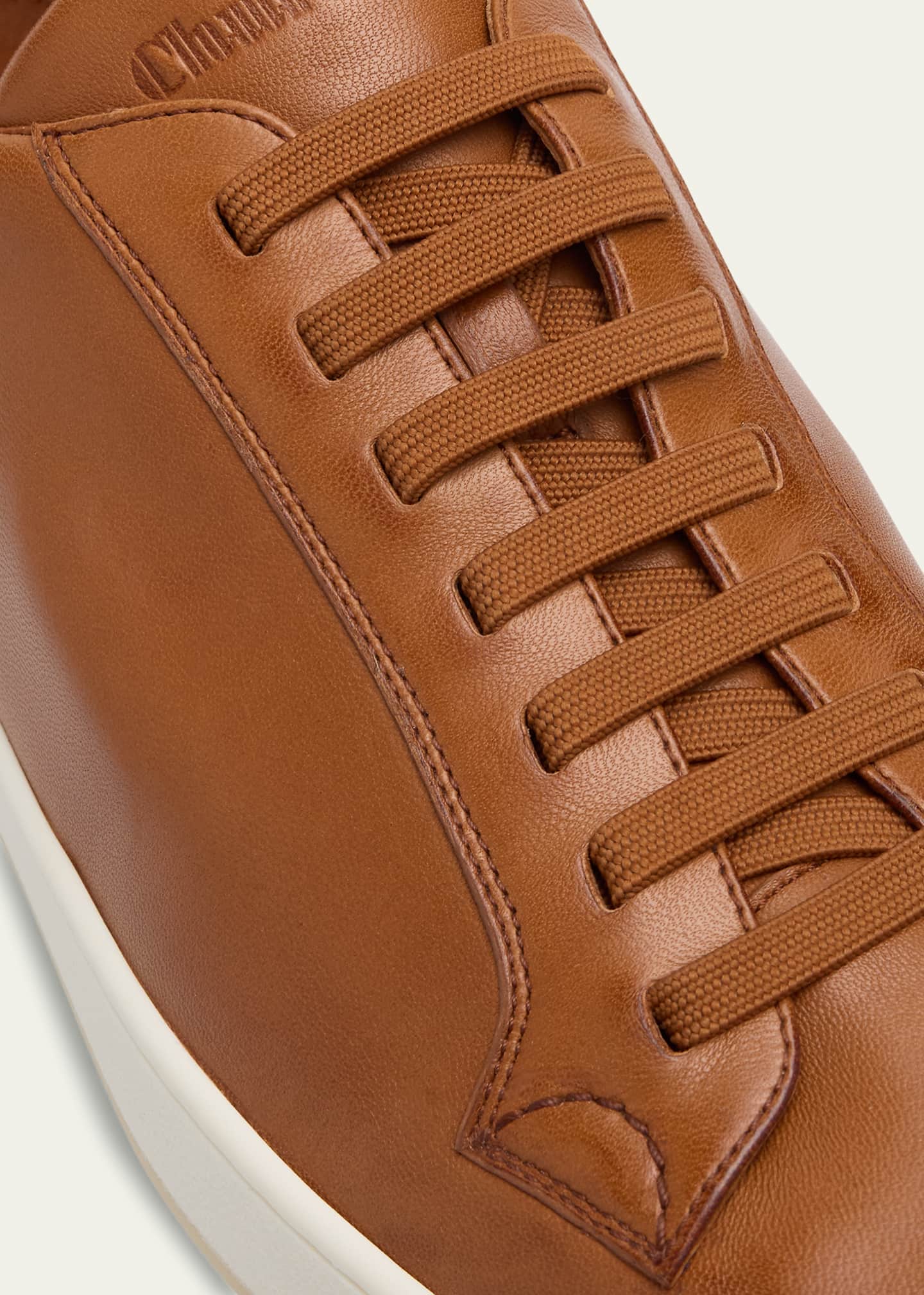 Church's Men's Ludlow 3 Elastic Lace Nappa Leather Low-Top Sneakers Image 3 of 4