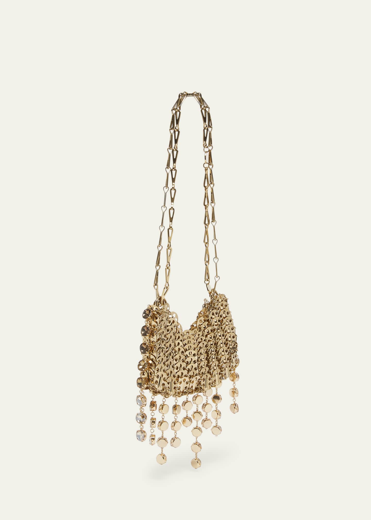 Rabanne Sac a Main Disc Gradient Strass Shoulder Bag Image 3 of 6