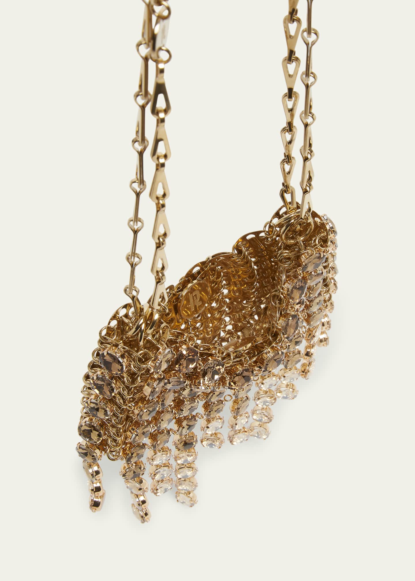 Rabanne Sac a Main Disc Gradient Strass Shoulder Bag Image 4 of 6
