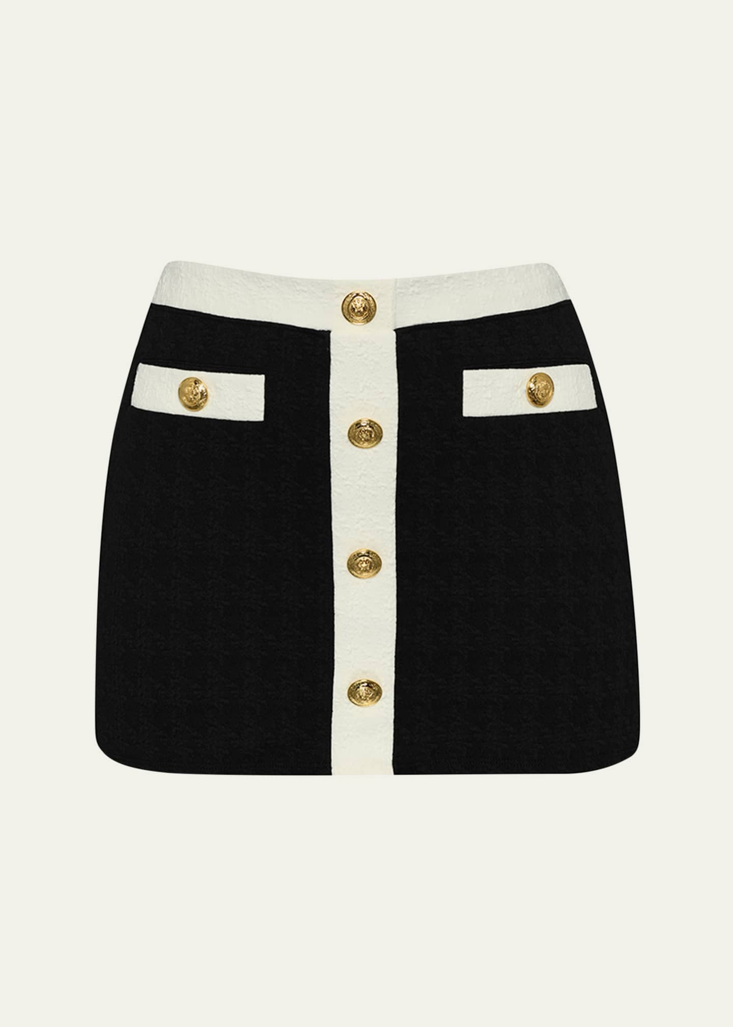 L'Agence Coco Colorblock Chic Mini Skirt Image 1 of 4