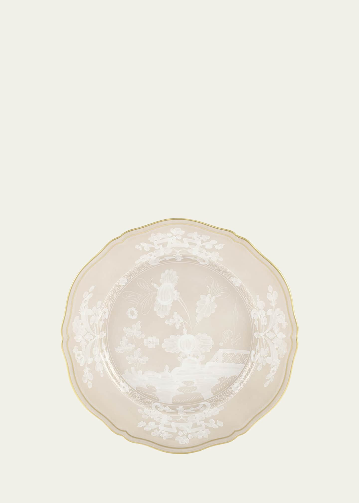 GINORI 1735 Oriente Italiano Meringa Dinner Plate Image 1 of 5