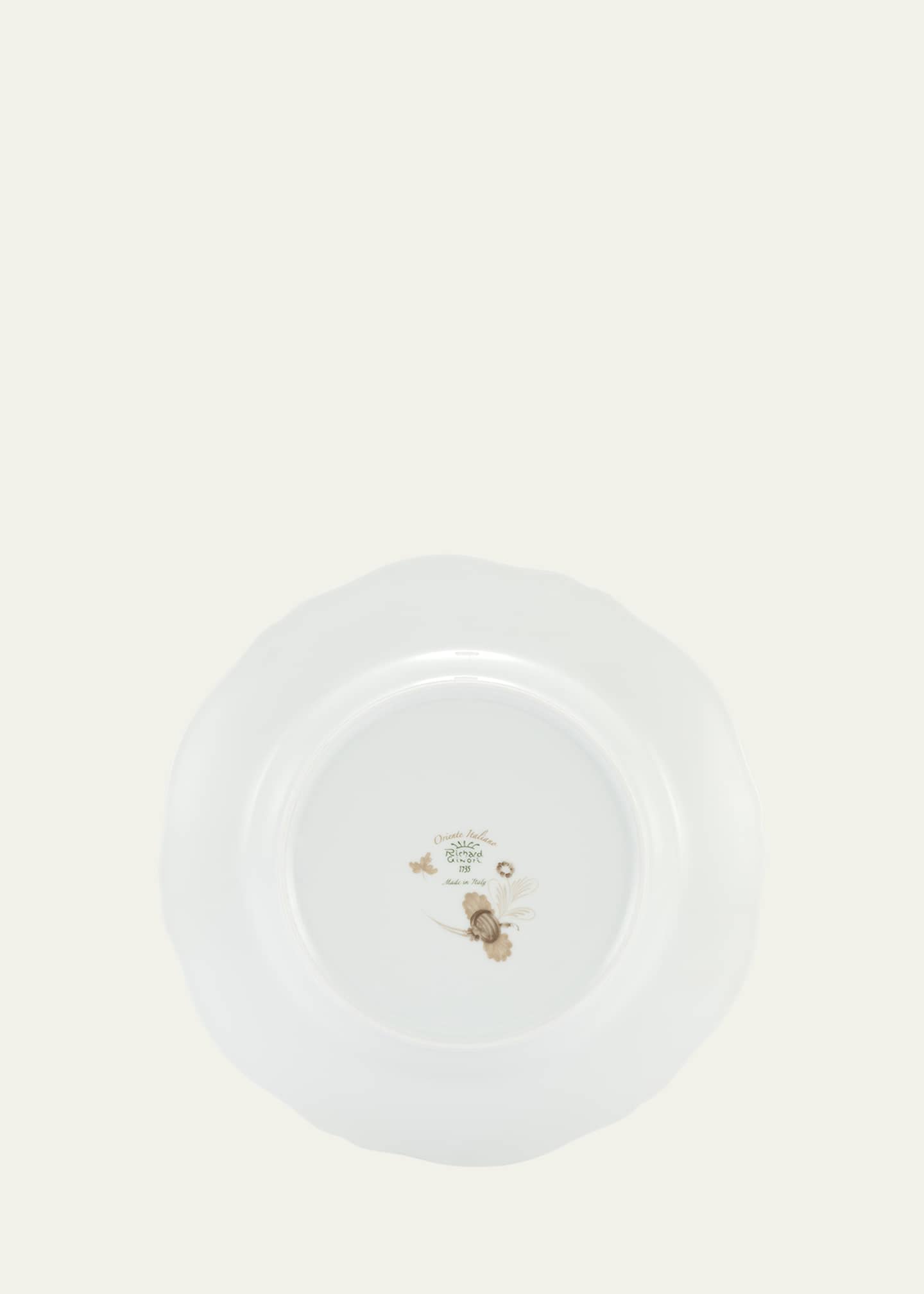 GINORI 1735 Oriente Italiano Meringa Dinner Plate Image 5 of 5