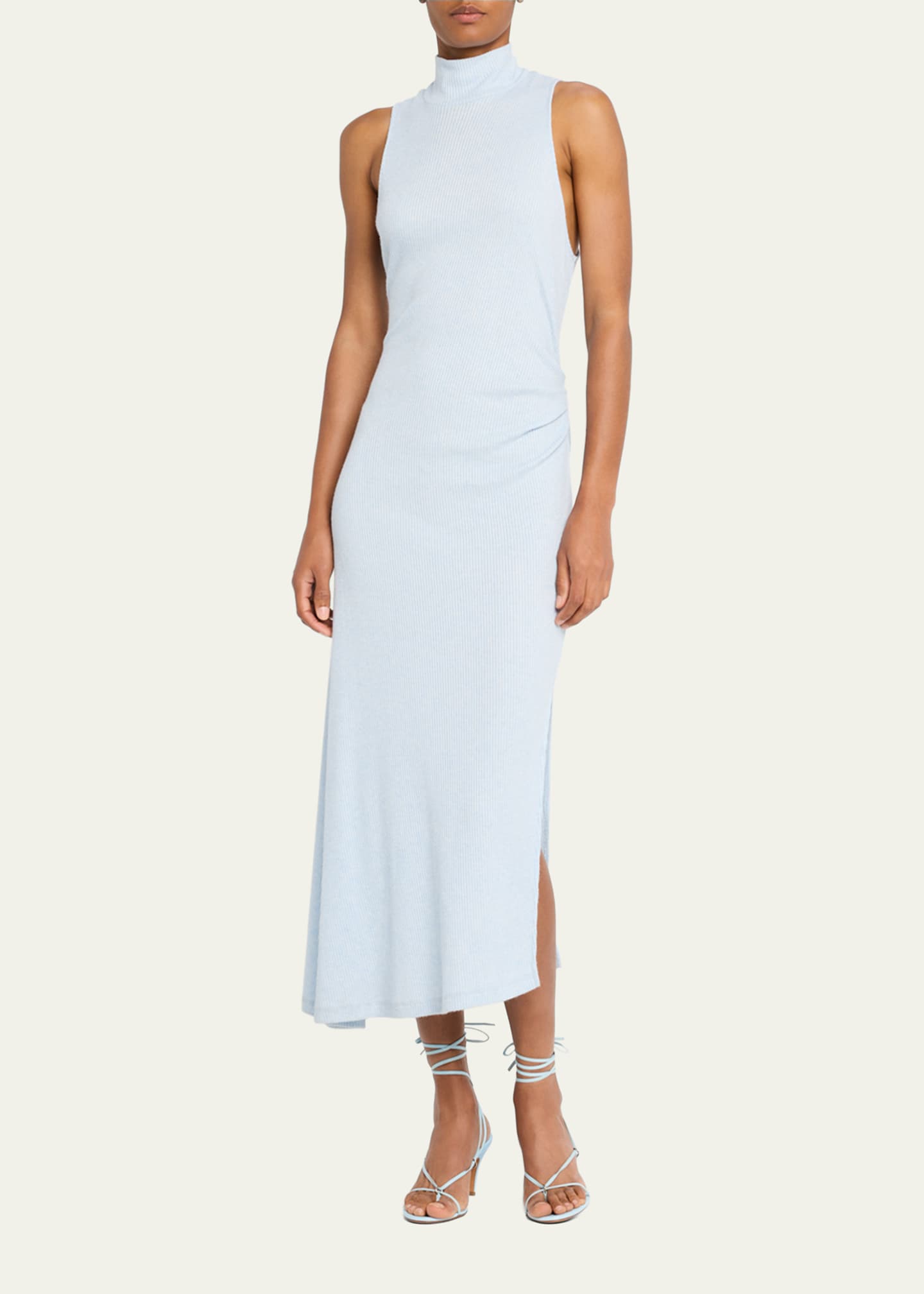 Ximena Turtleneck Midi Dress - Thumbnail 2