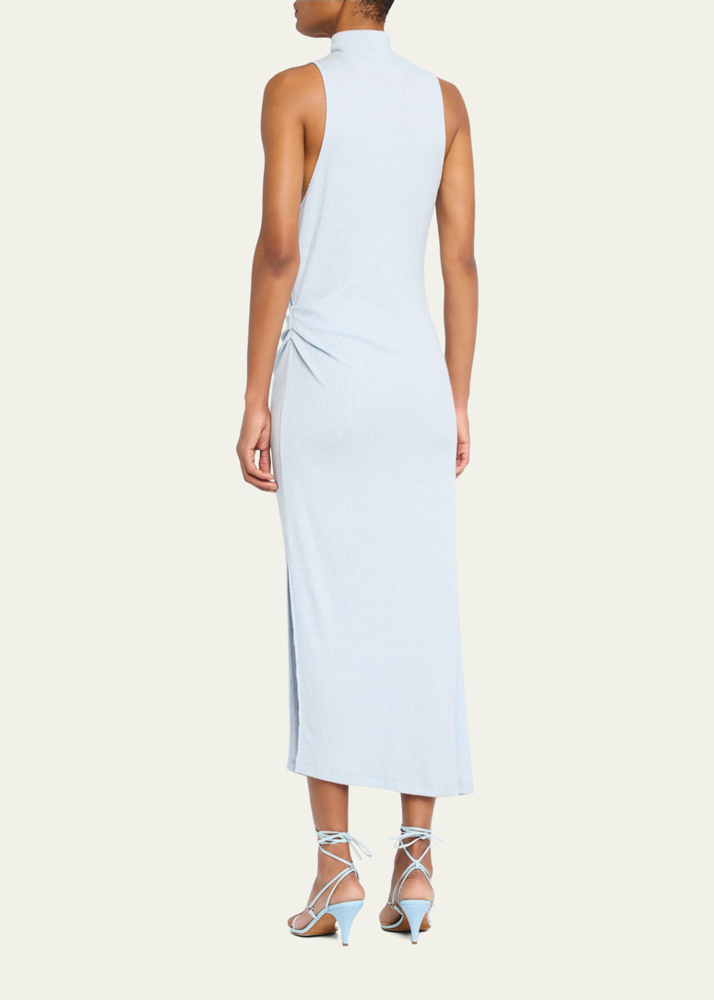 Ximena Turtleneck Midi Dress - Thumbnail 3