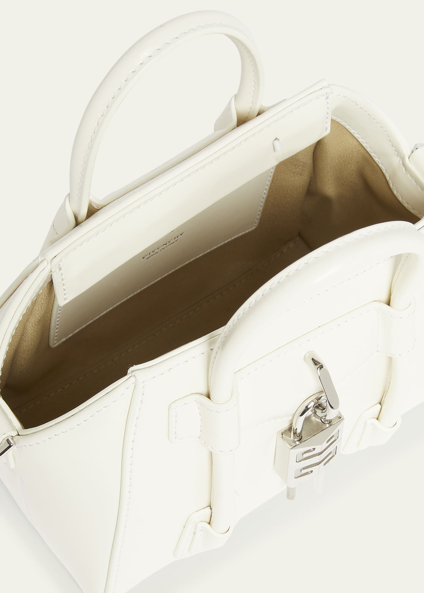 Givenchy Antigona Lock Toy Top-Handle Bag in Leather