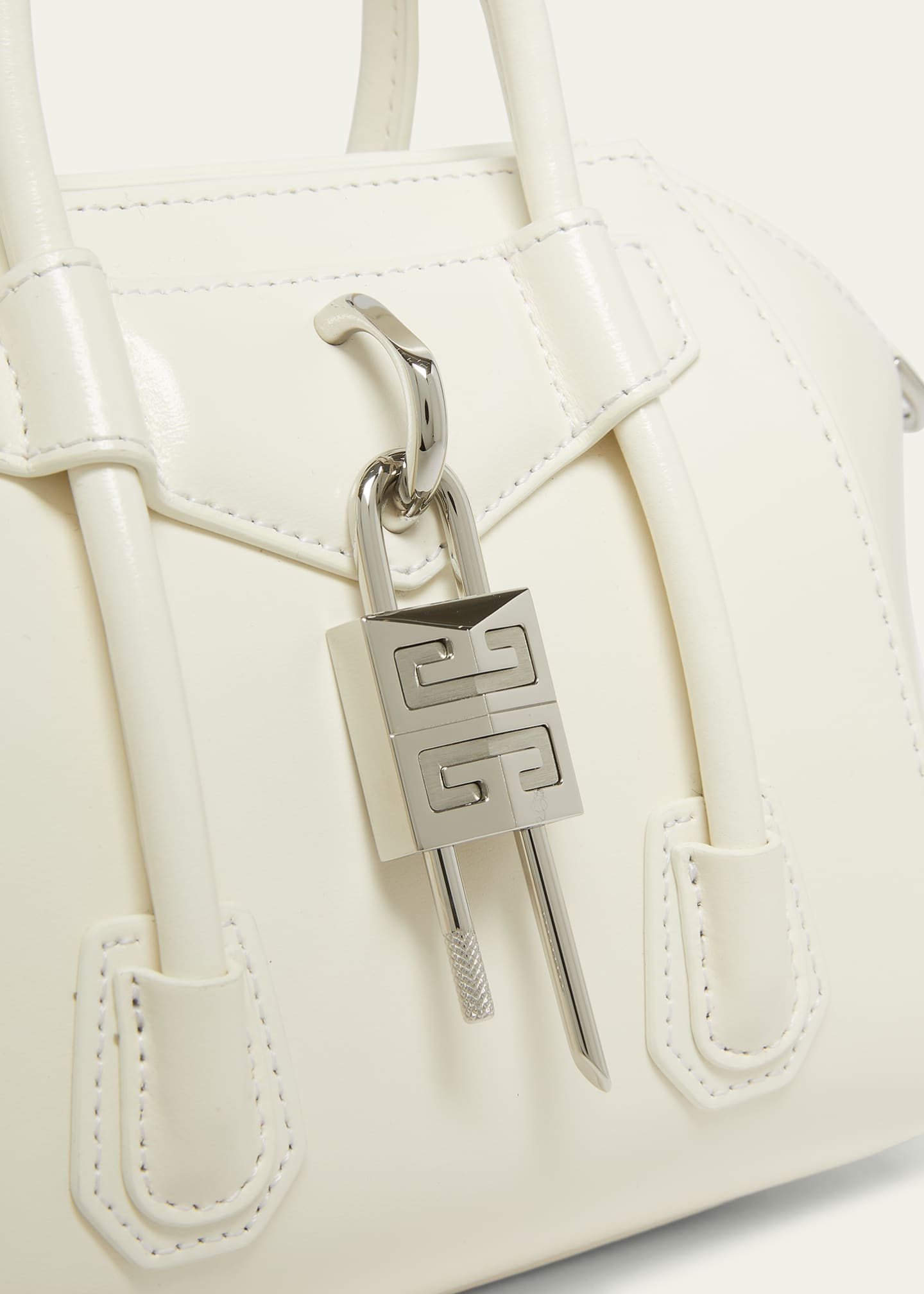 Givenchy Antigona Lock Toy Top-Handle Bag in Leather