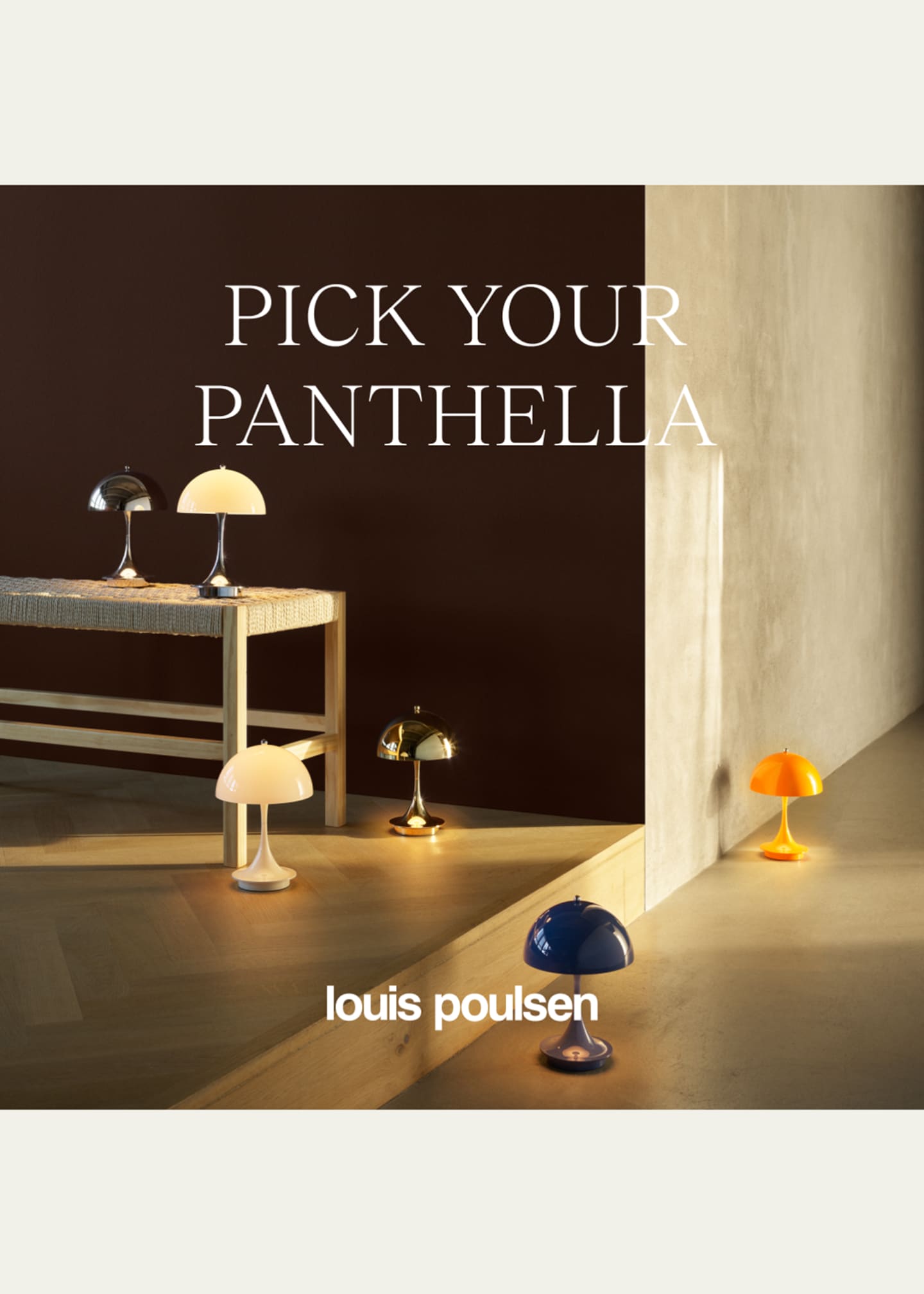 Louis Poulsen Panthella Portable Acrylic Table Lamp, 10" Image 2 of 2