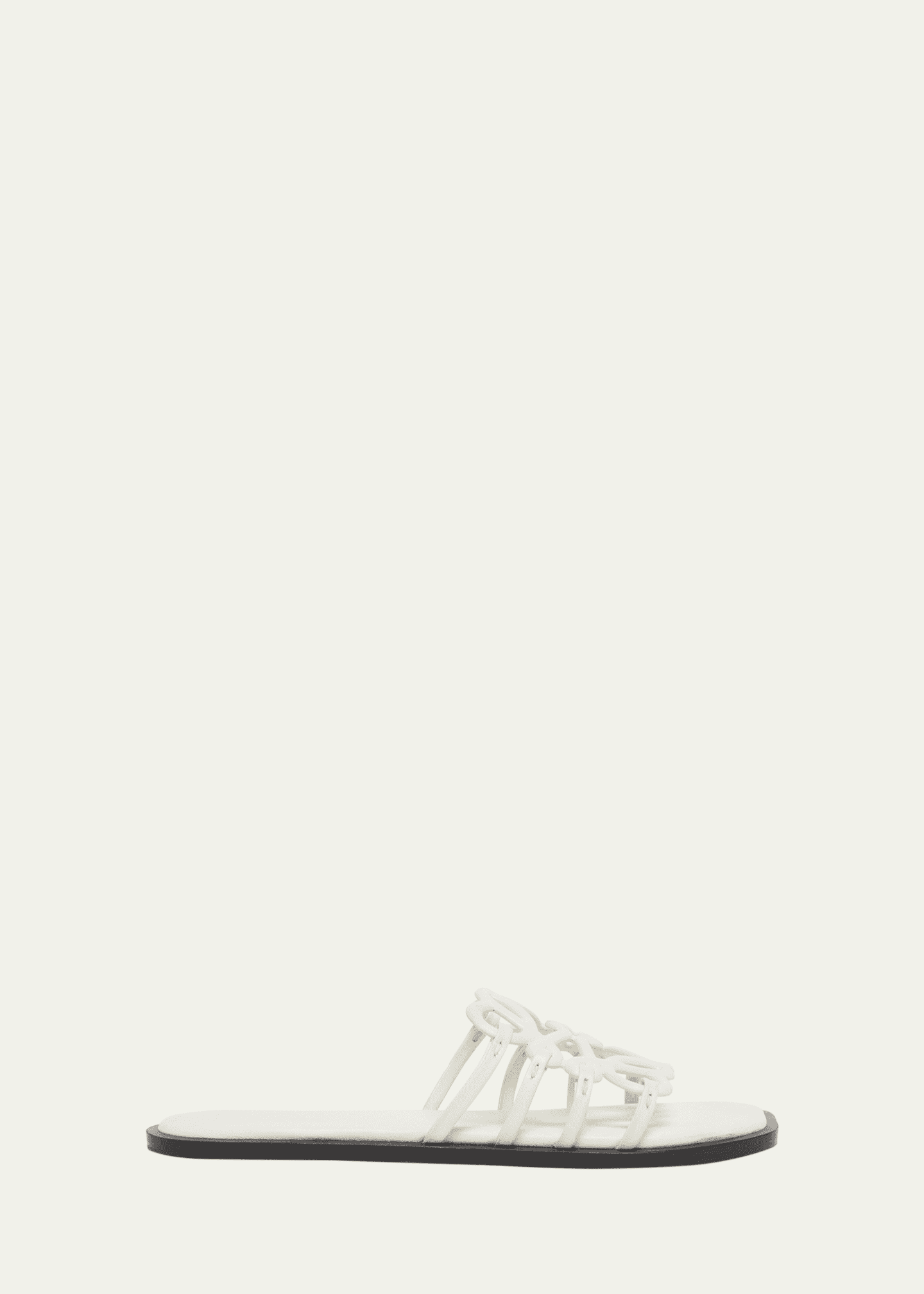 Loewe Petal Leather Anagram Slide Sandals Image 1 of 6
