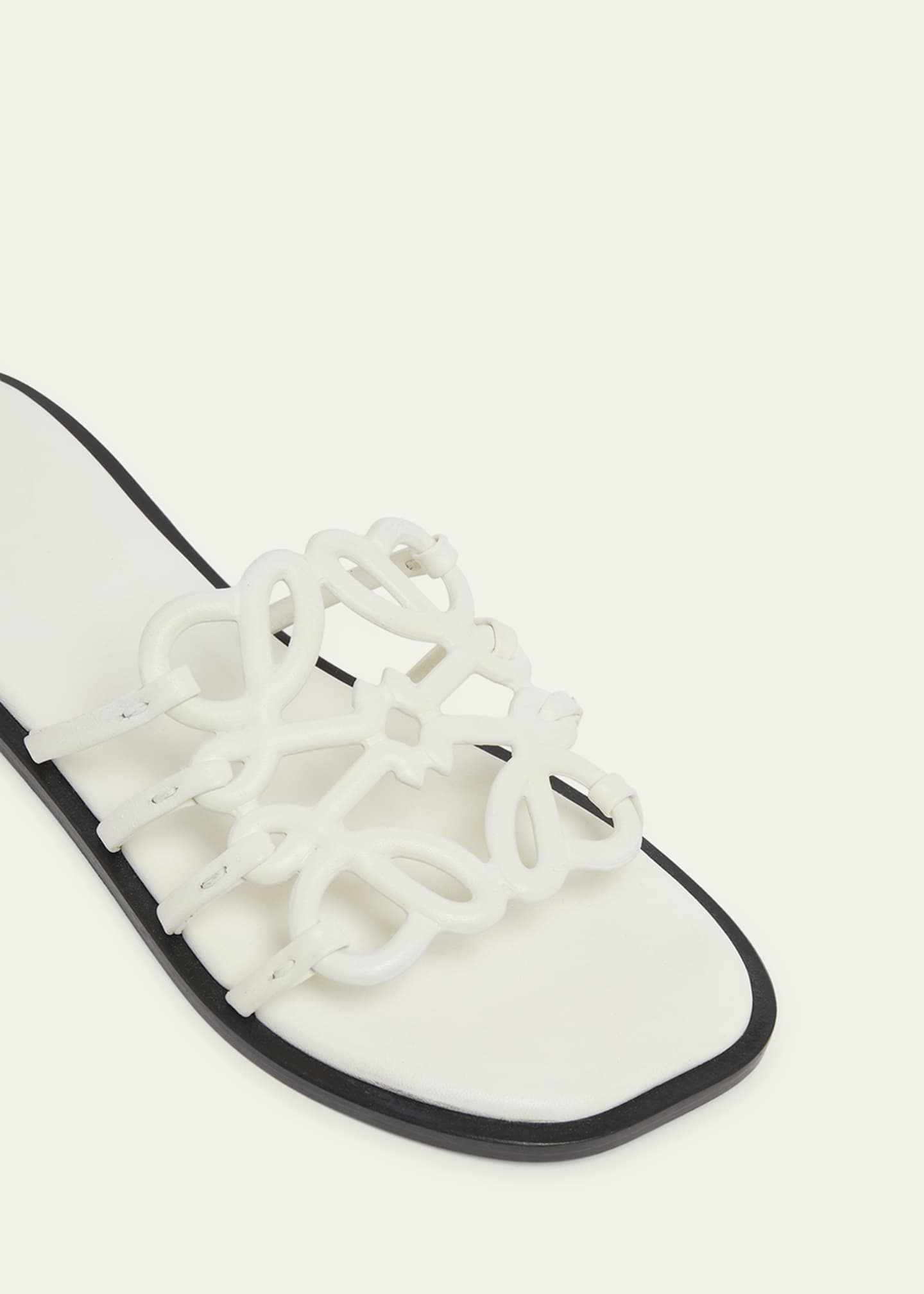 Loewe Petal Leather Anagram Slide Sandals Image 5 of 6