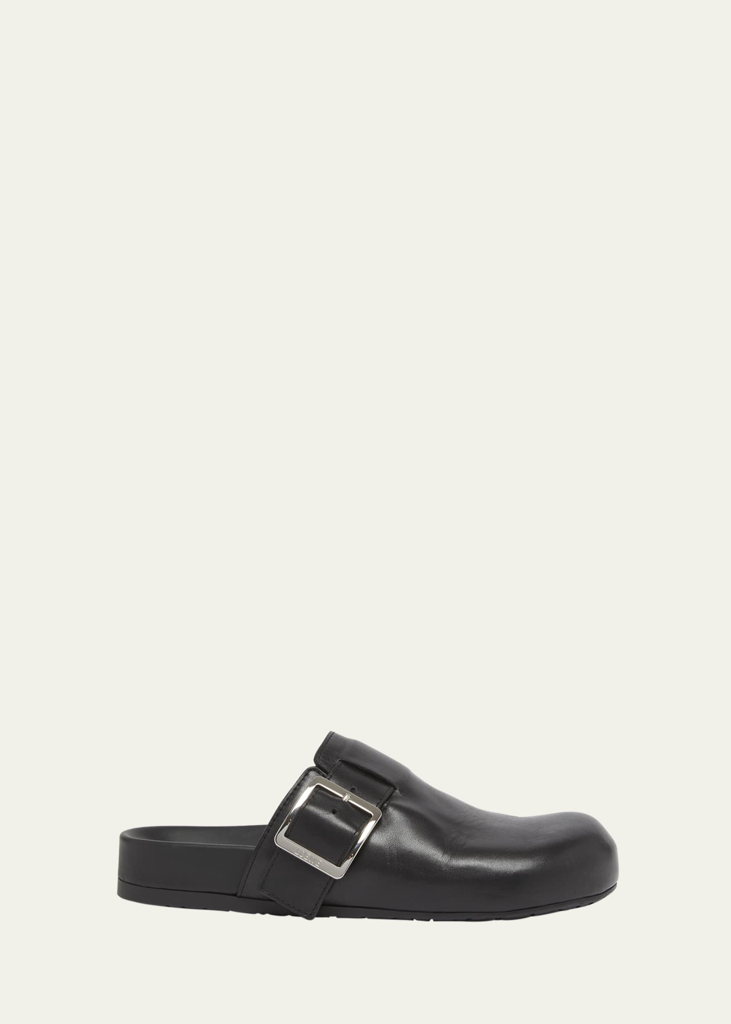 Loewe Leather Buckle Mules Image 1 of 5