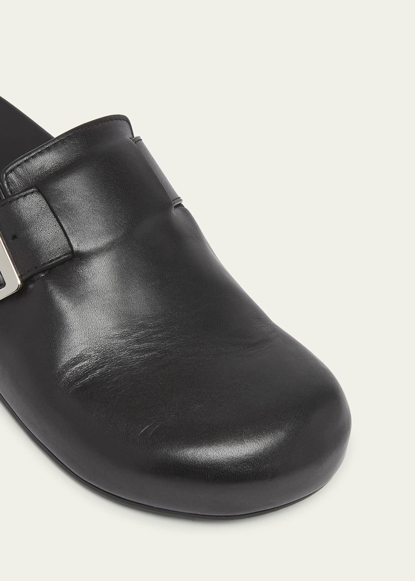 Loewe Leather Buckle Mules Image 5 of 5