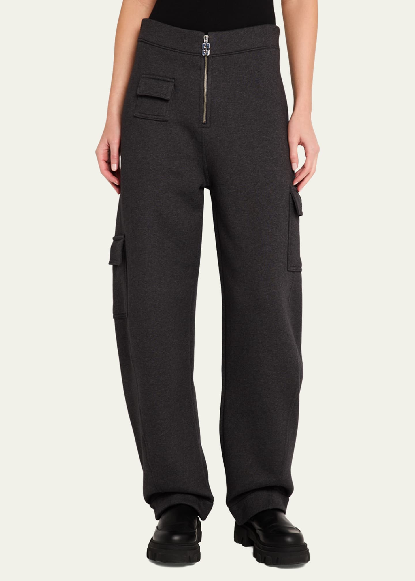 Ganni Heavy Fleece Pants Image 4 of 5