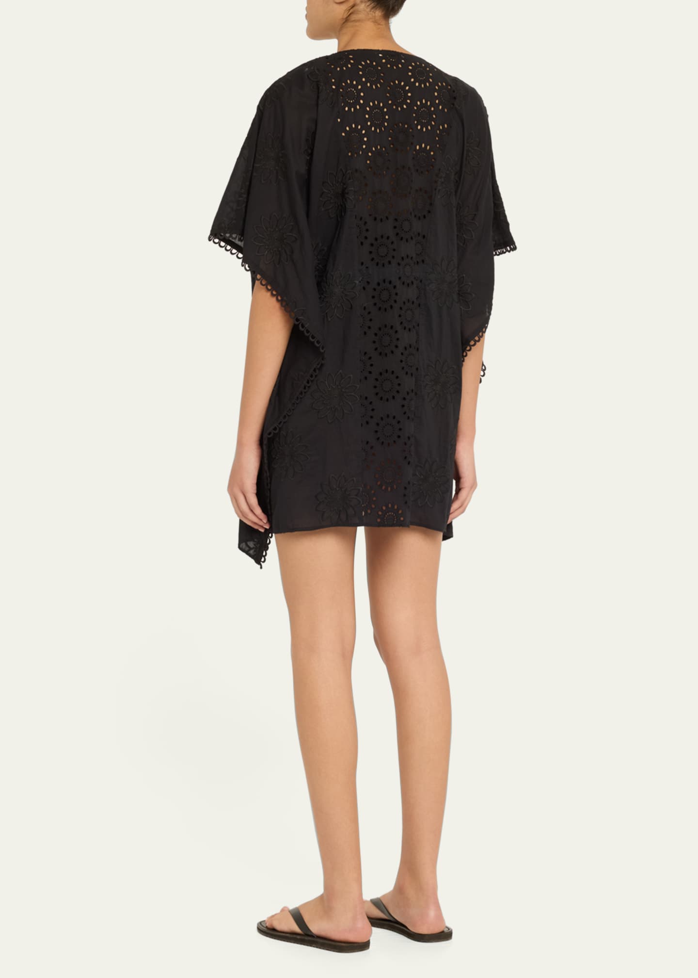 Ramy Brook Rogelia Eyelet-Embroidered Coverup Image 3 of 4
