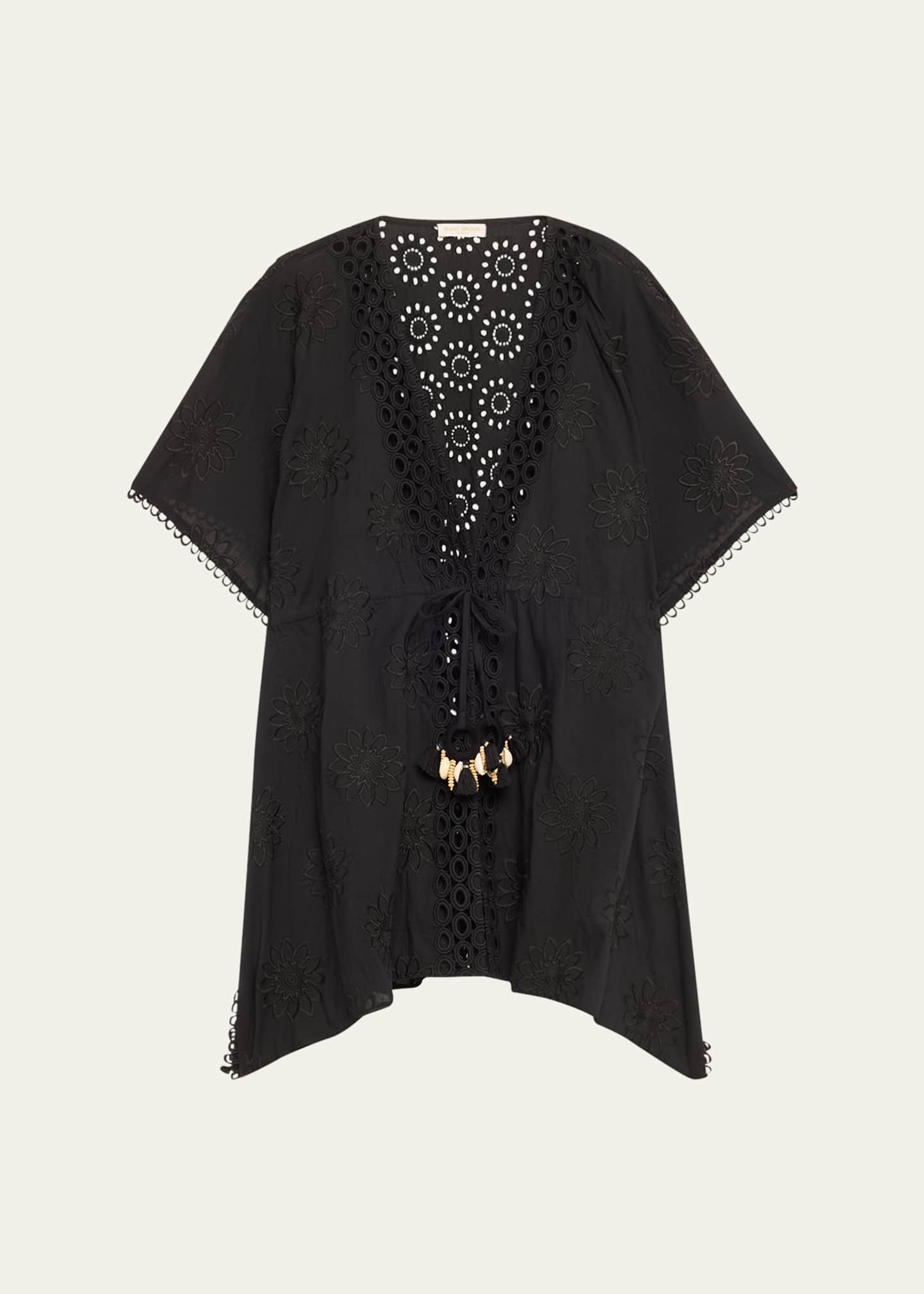 Ramy Brook Rogelia Eyelet-Embroidered Coverup Image 1 of 4