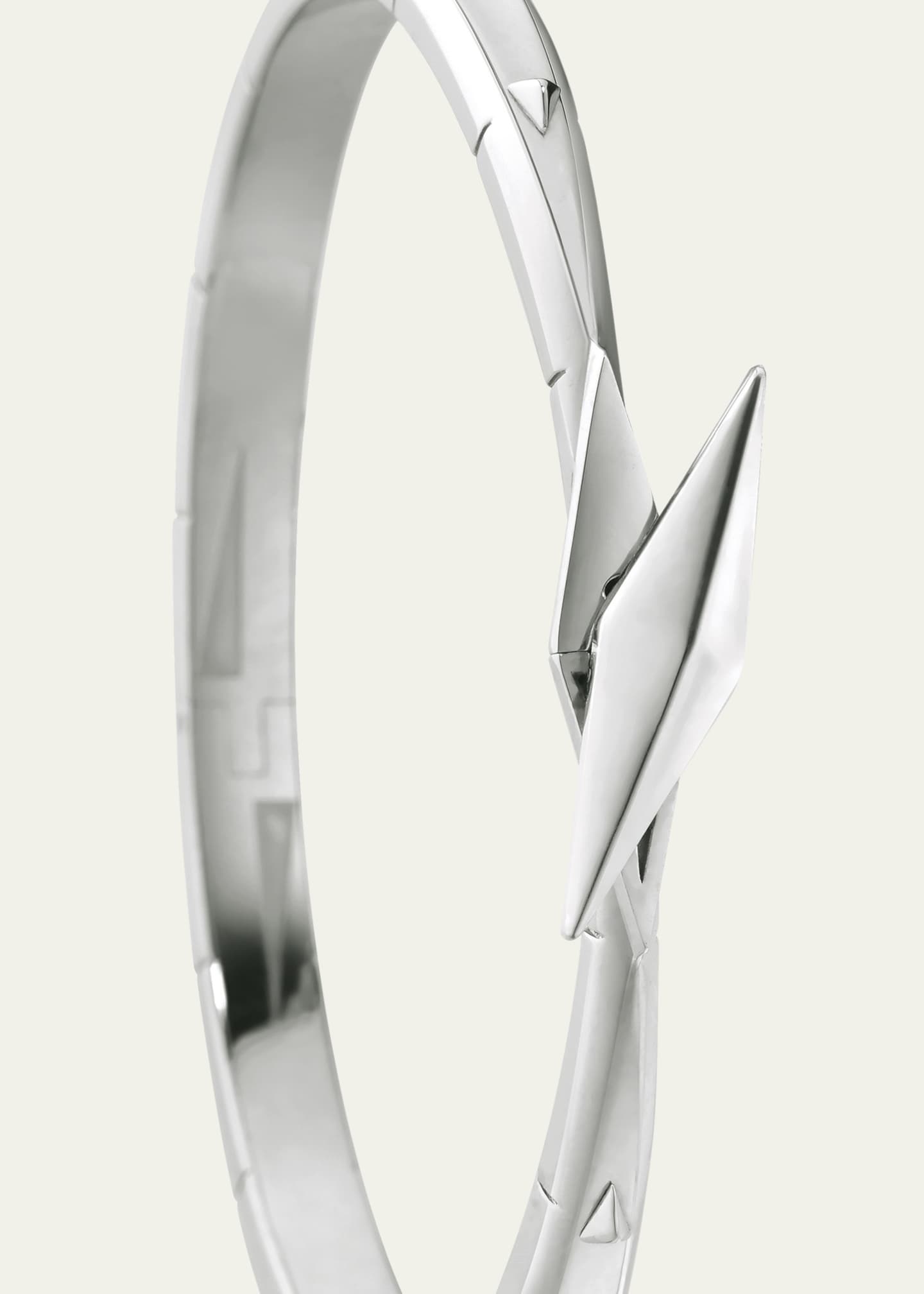Monica Rich Kosann Points North Sterling Silver Cuff, Large Image 2 of 3