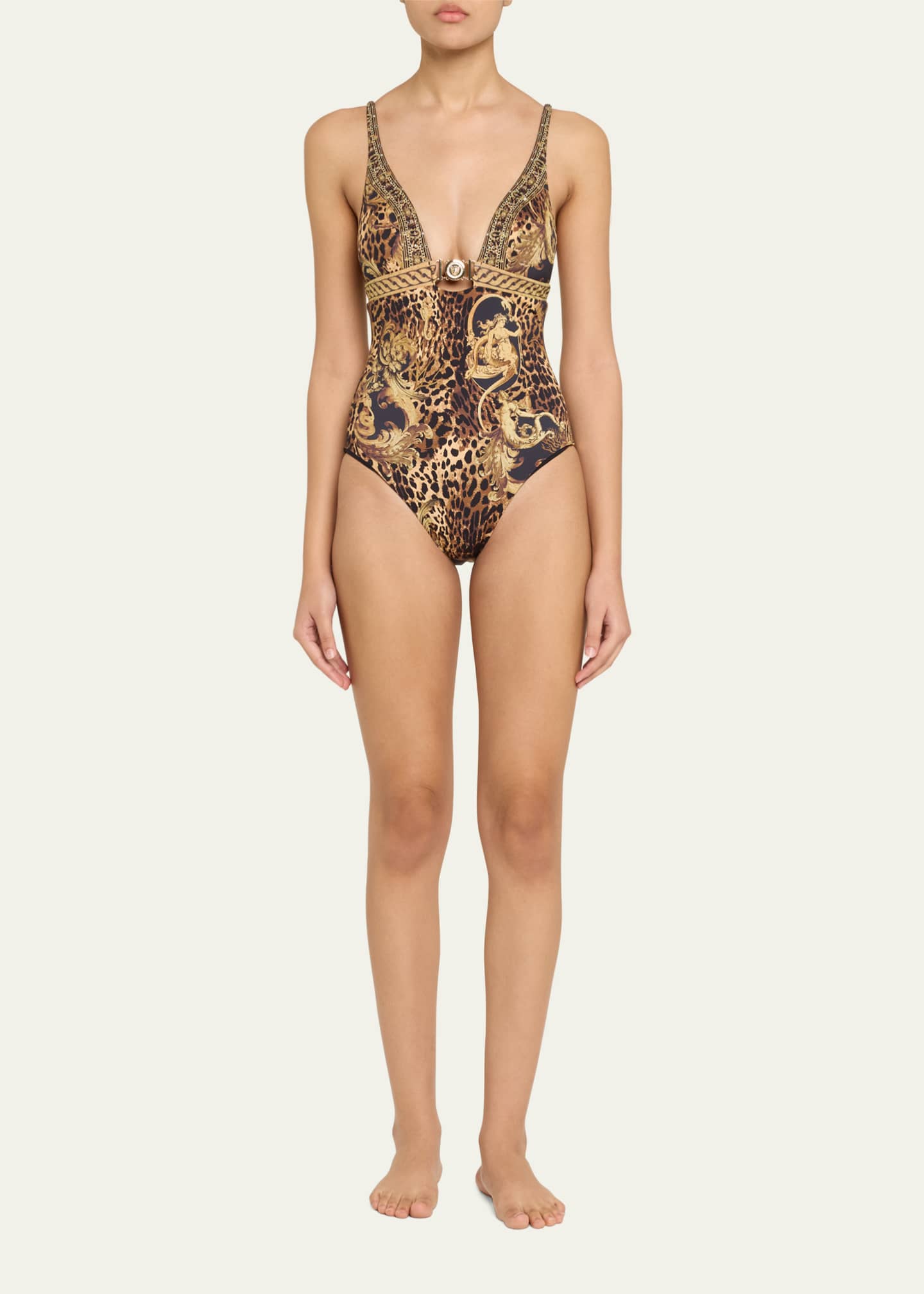 Camilla Era of Empires High Tri One-Piece Swimsuit Image 2 of 5