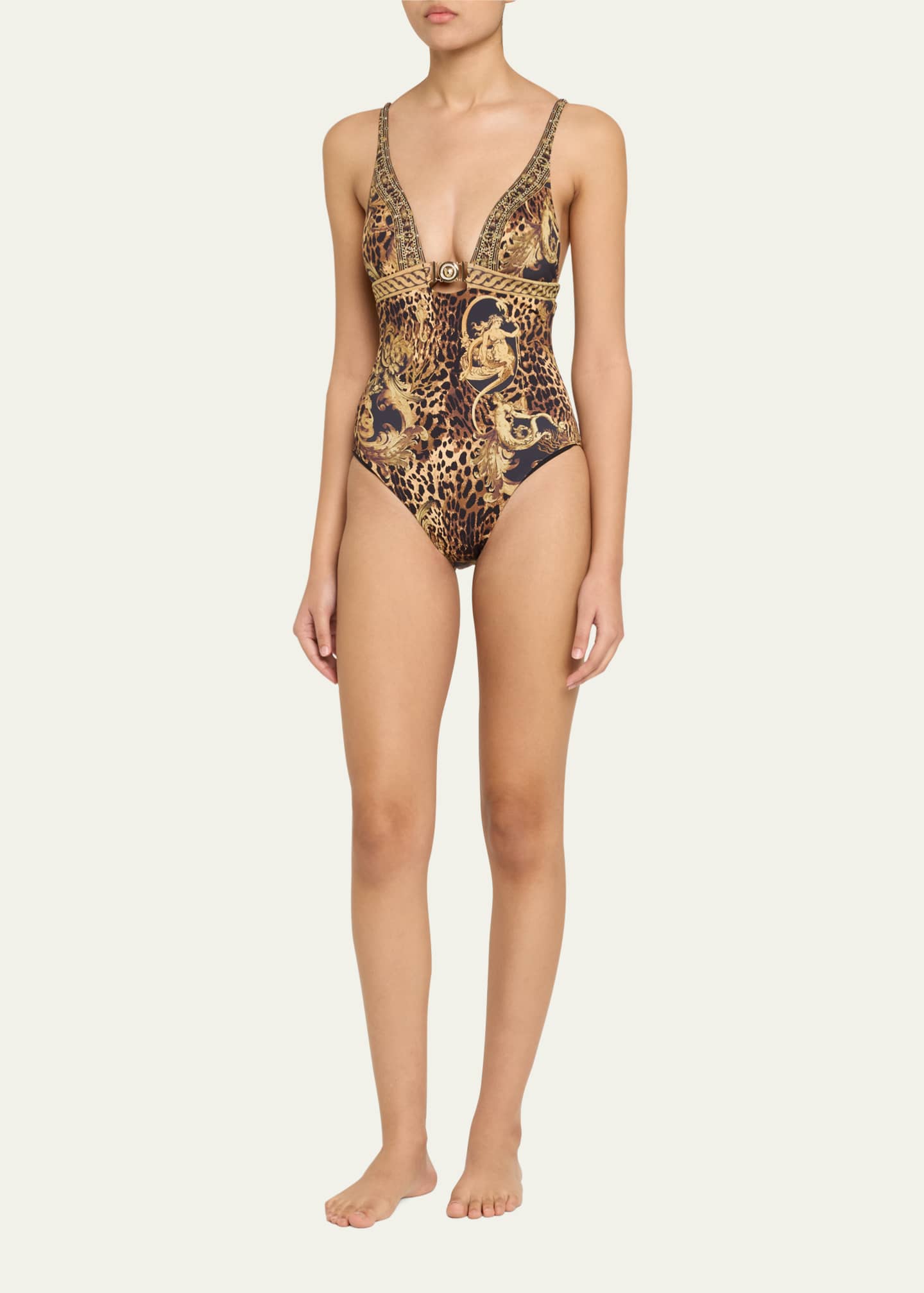 Camilla Era of Empires High Tri One-Piece Swimsuit Image 4 of 5