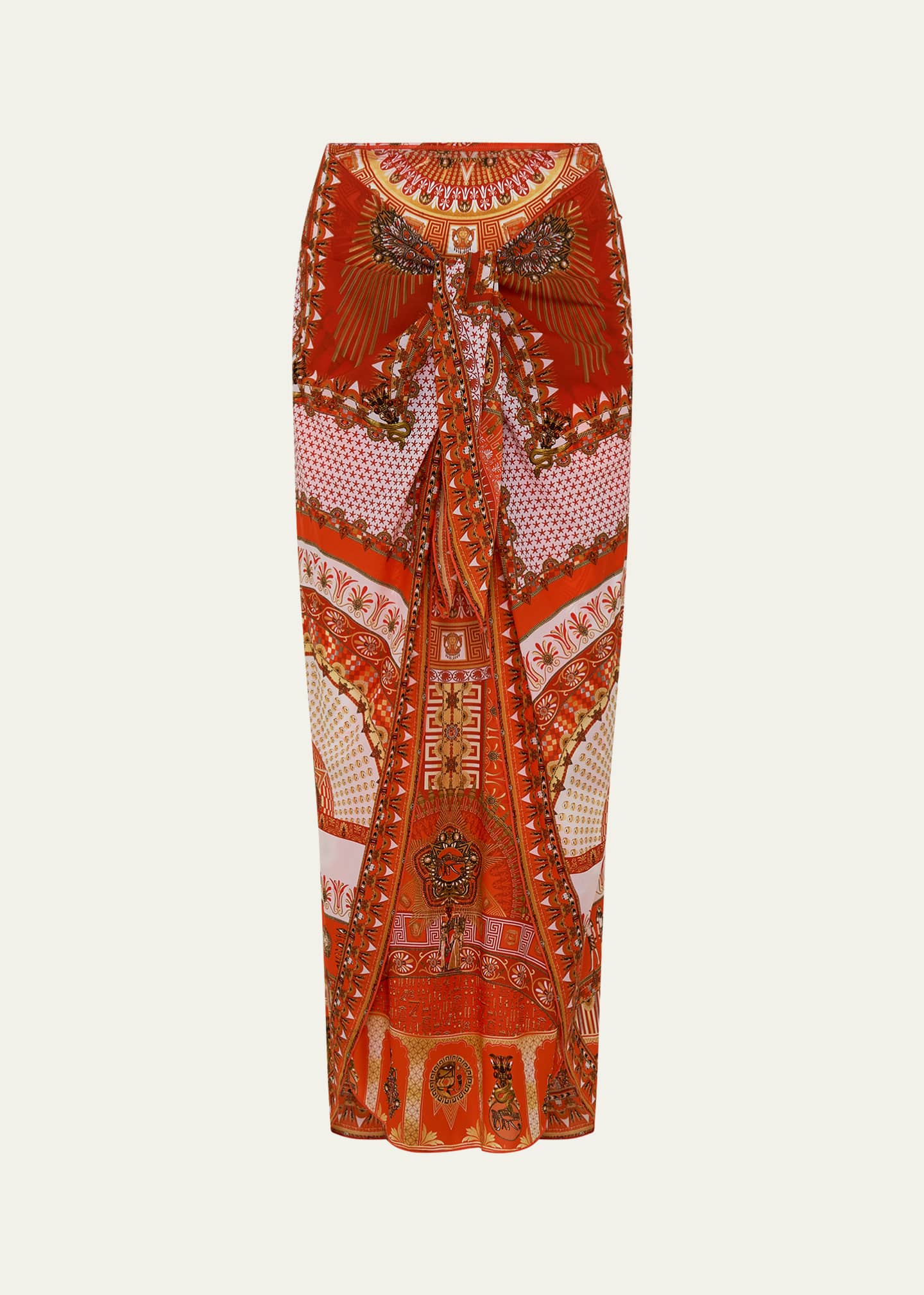Camilla The Obelisk Gate Layered Long Sarong Coverup Image 1 of 4