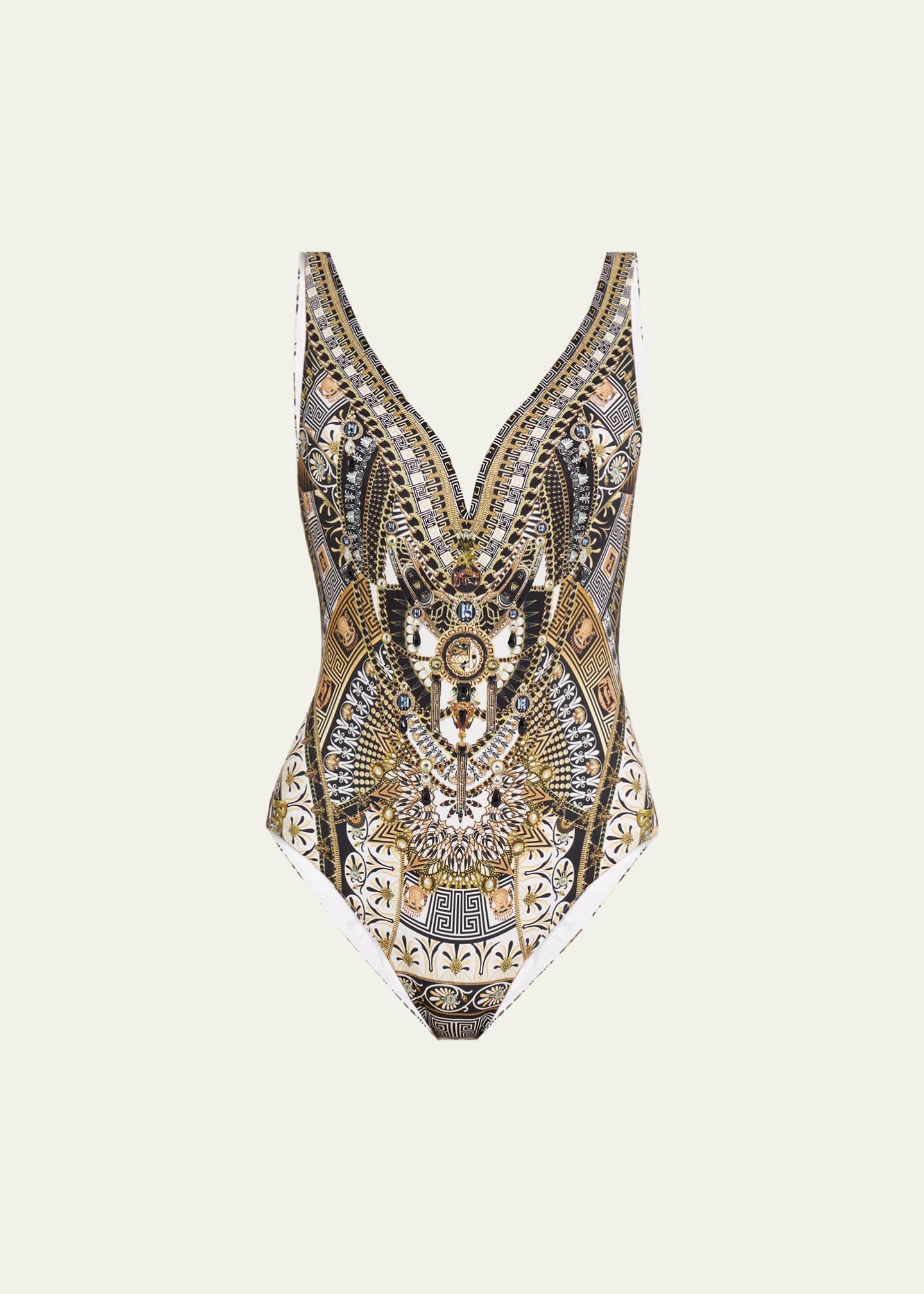 Camilla Temples of Dendara V Wire One-Piece Swimsuit Image 1 of 4
